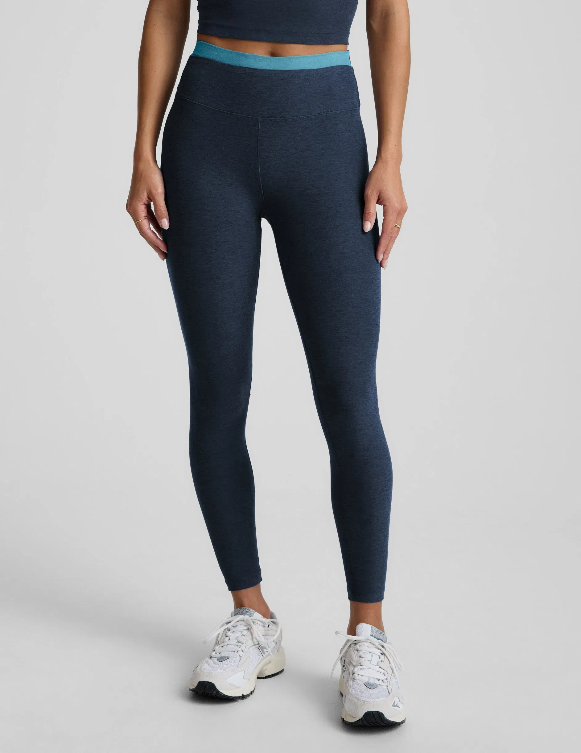 Beyond Yoga Spacedye Layered High Waisted Midi Legging Women's