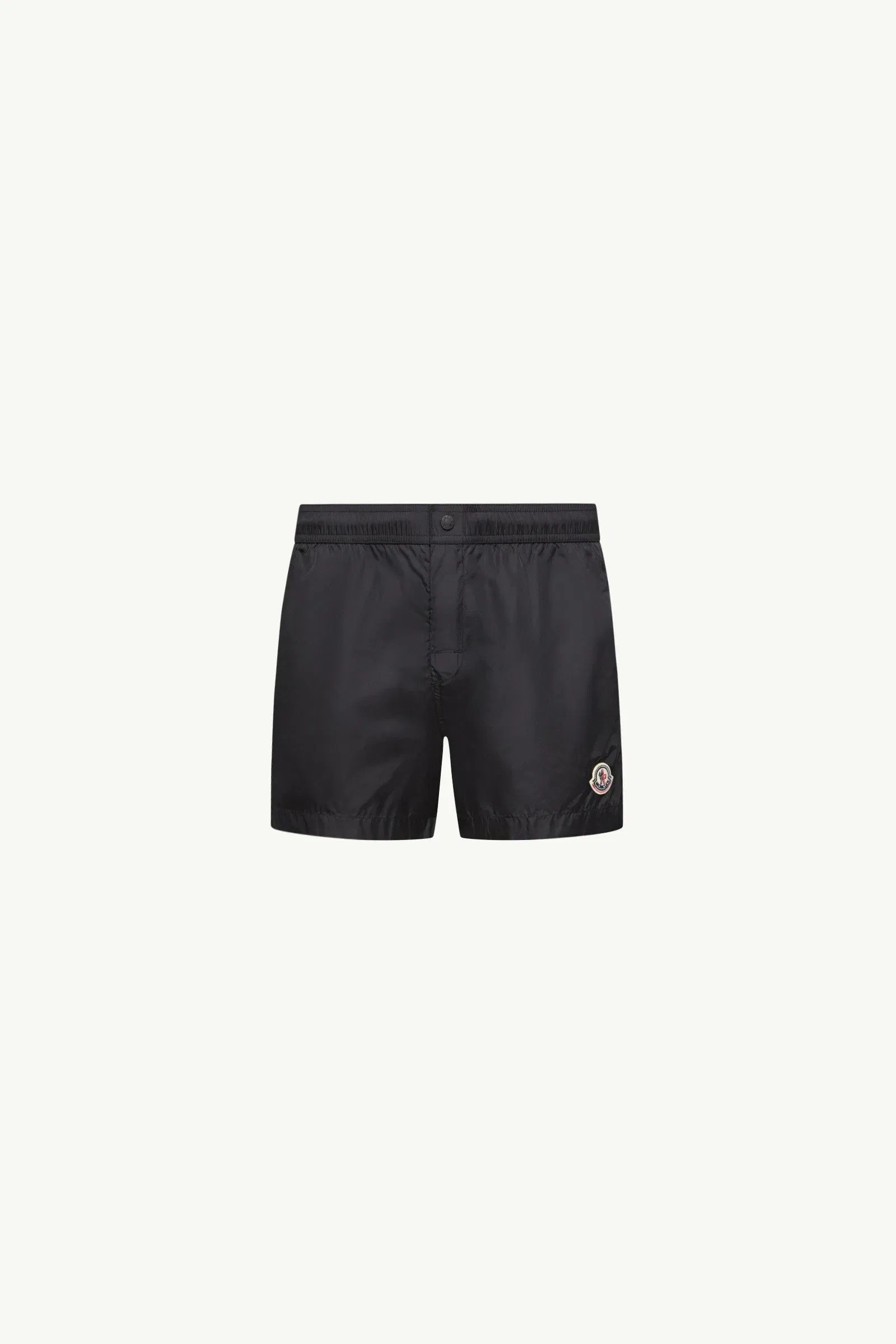 Moncler Logo Swim Shorts Black Black