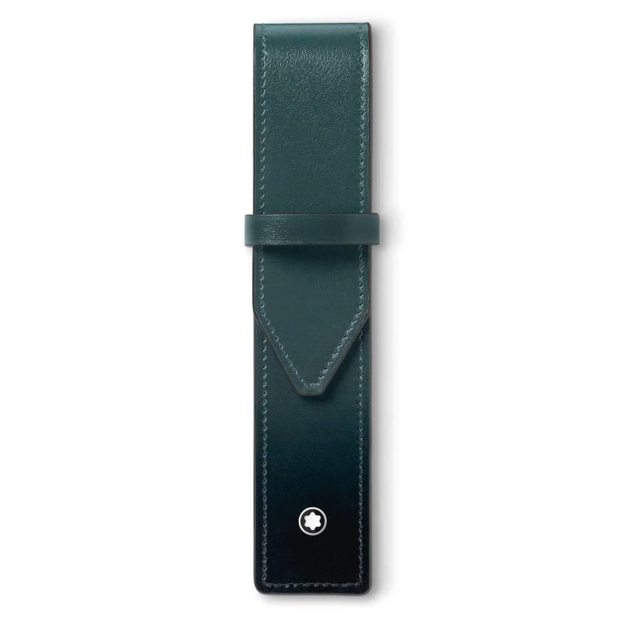 Montblanc Meisterstuck 1-Pen Pouch In British Green 198277