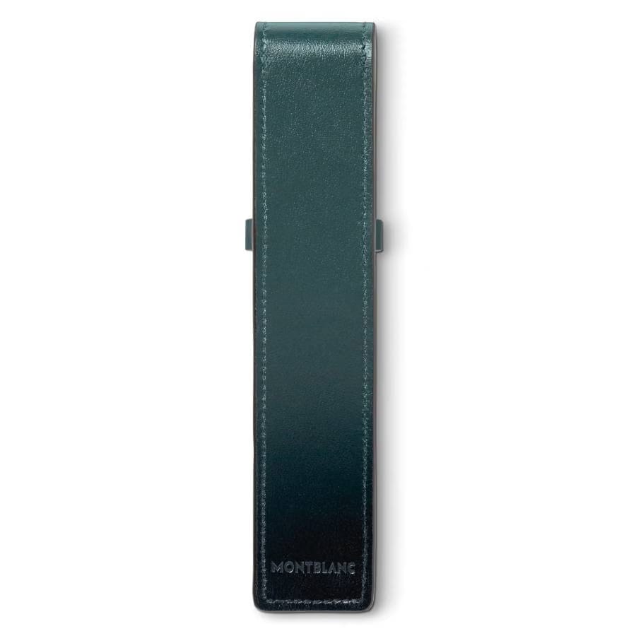Montblanc Meisterstuck 1-Pen Pouch In British Green 198277