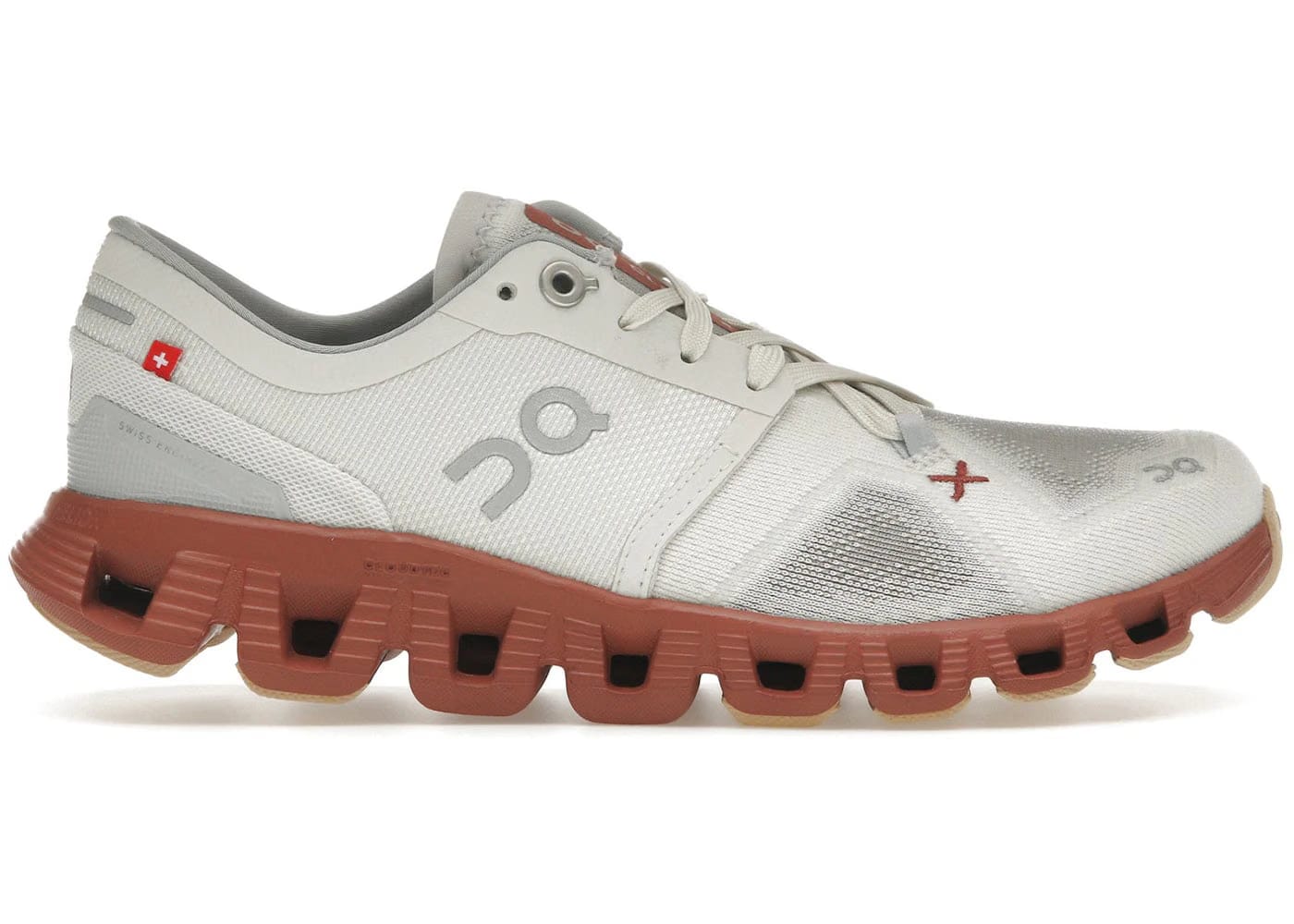 On Running Cloud X 3 Ice Auburn Womens