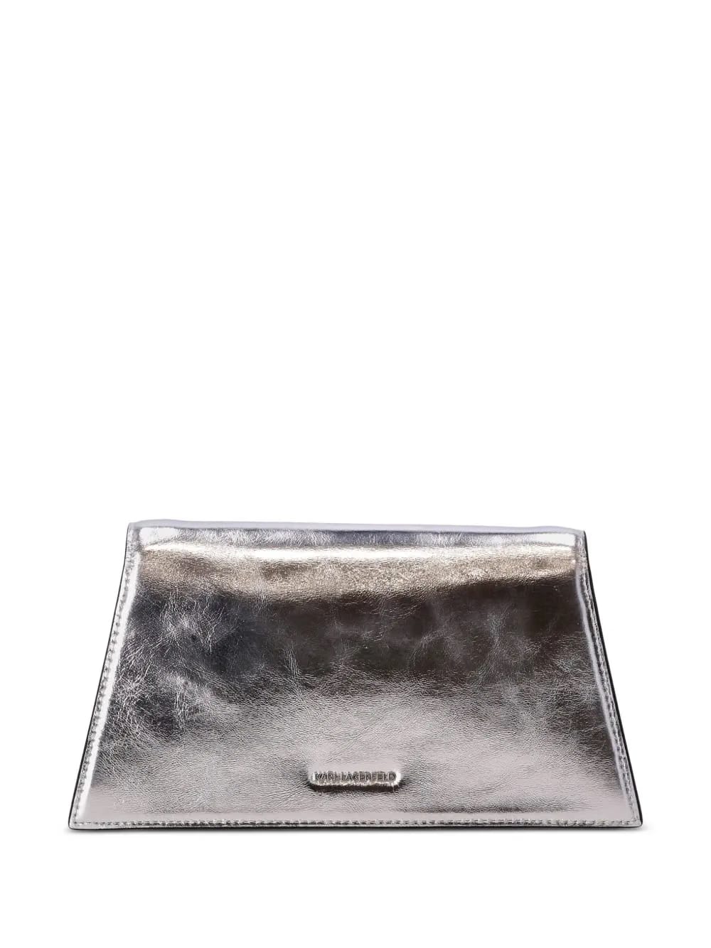 K/Signature 2.0 metallic shoulder bag
