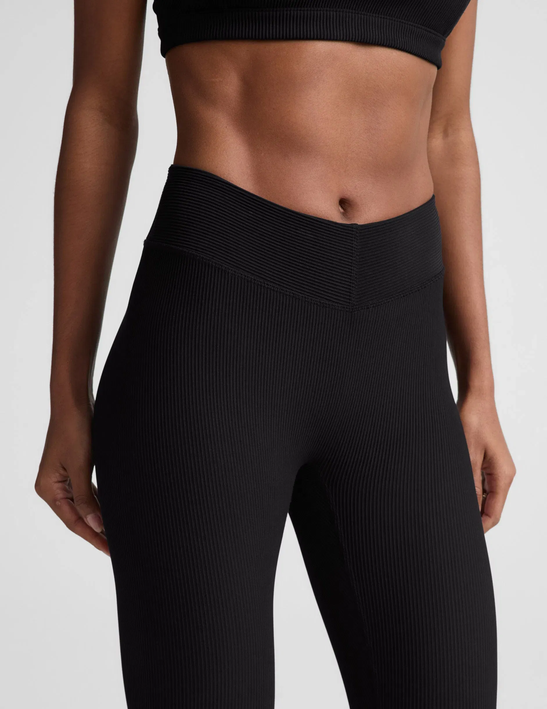 Beyond Yoga Impulse Ribbed VWaist Pedal Pusher Legging Women's