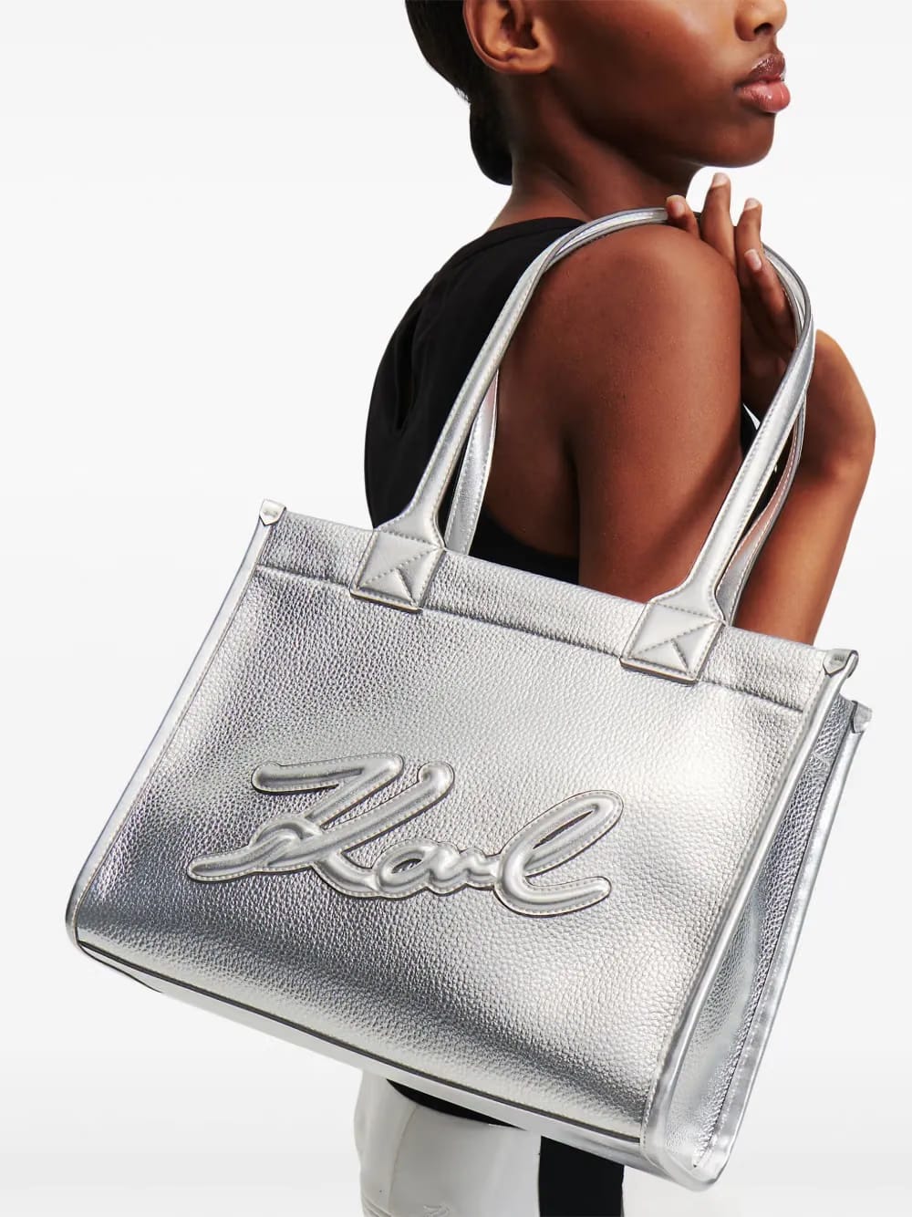 K/Skuare Grainy tote bag