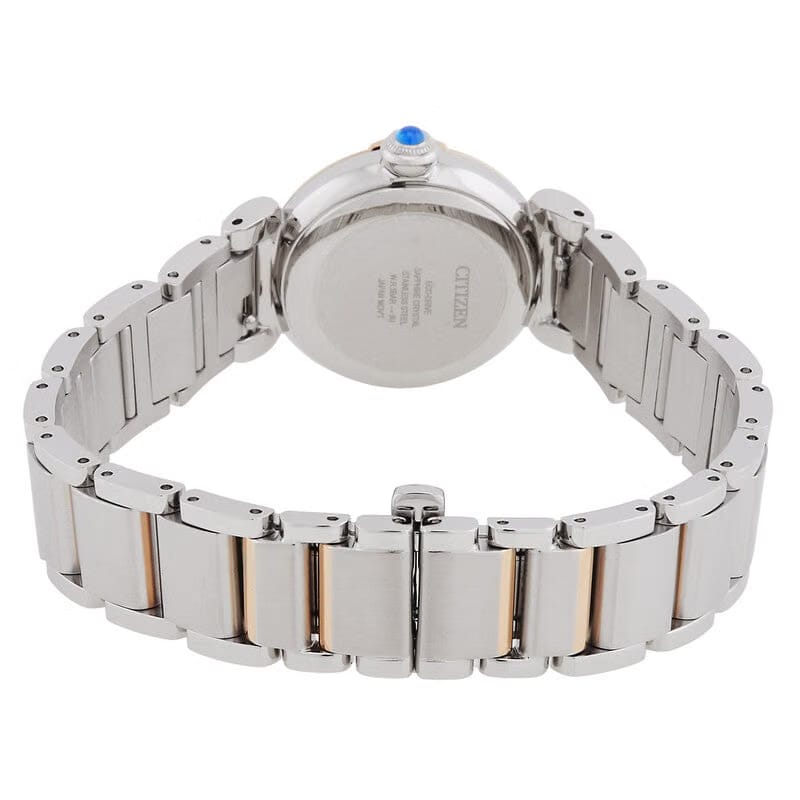 Citizen L Mae White Mother Of Pearl Dial Women's Watch