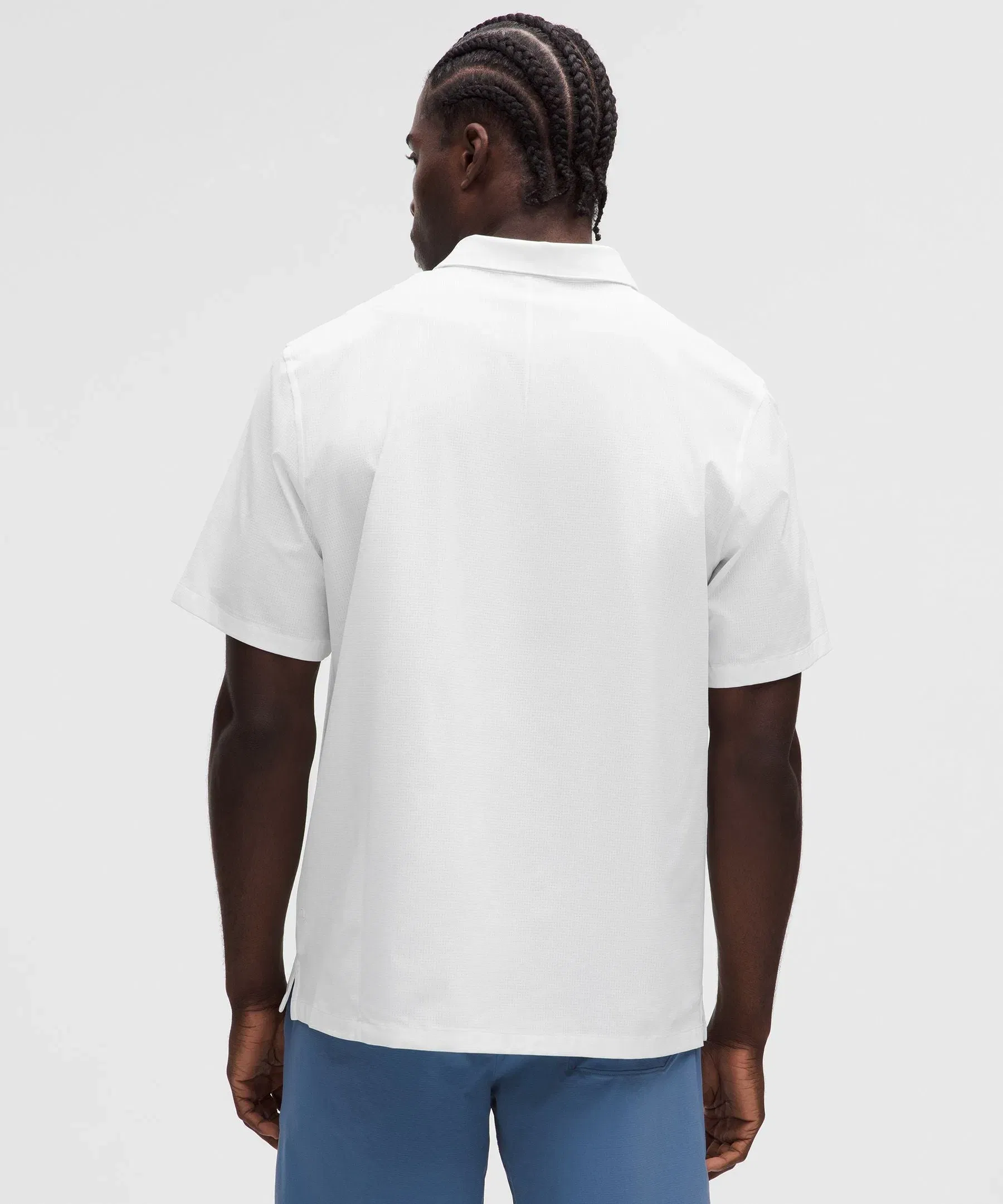 Lululemon WovenAir Short-Sleeve Popover Shirt