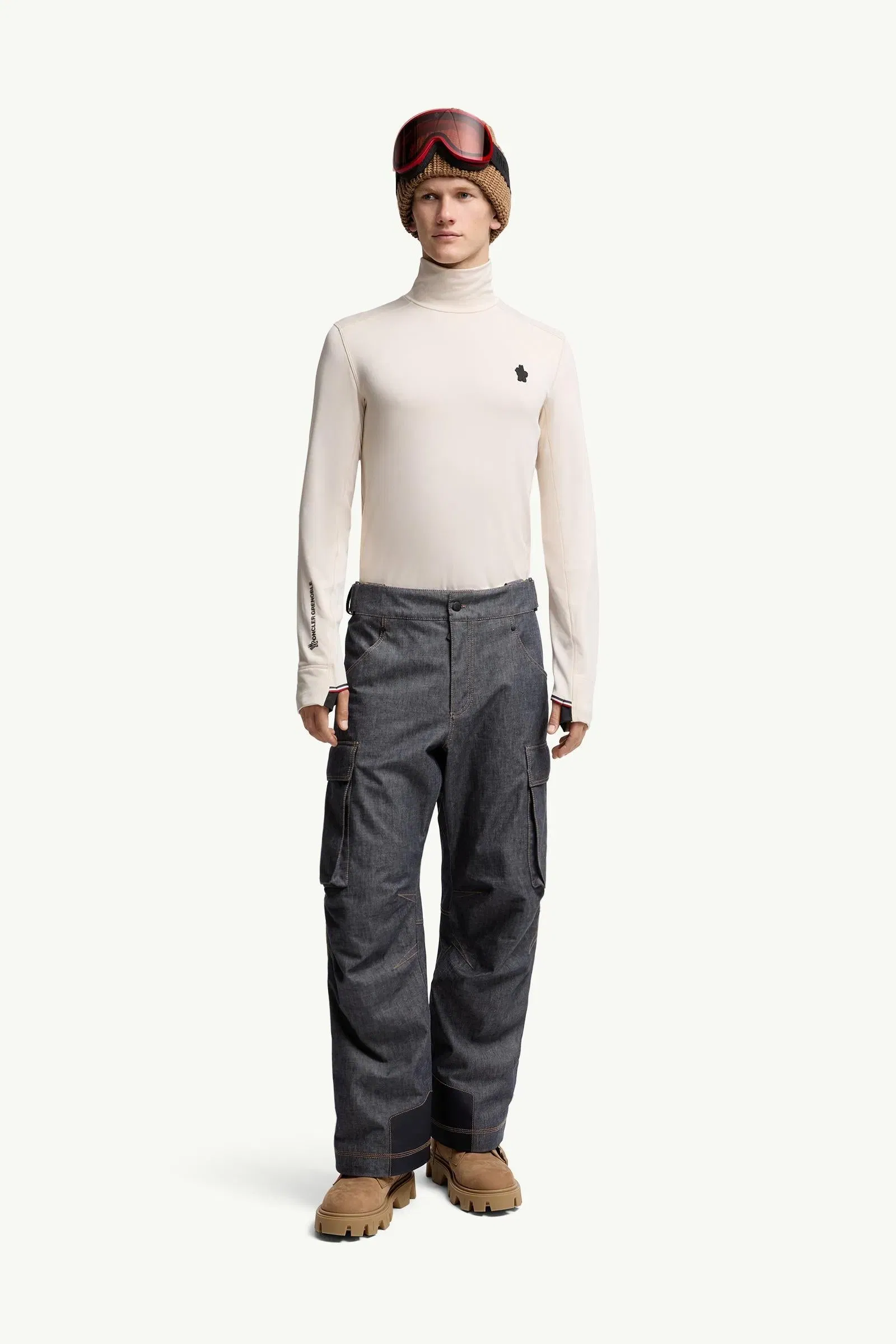 Moncler Polartec® Turtleneck White White