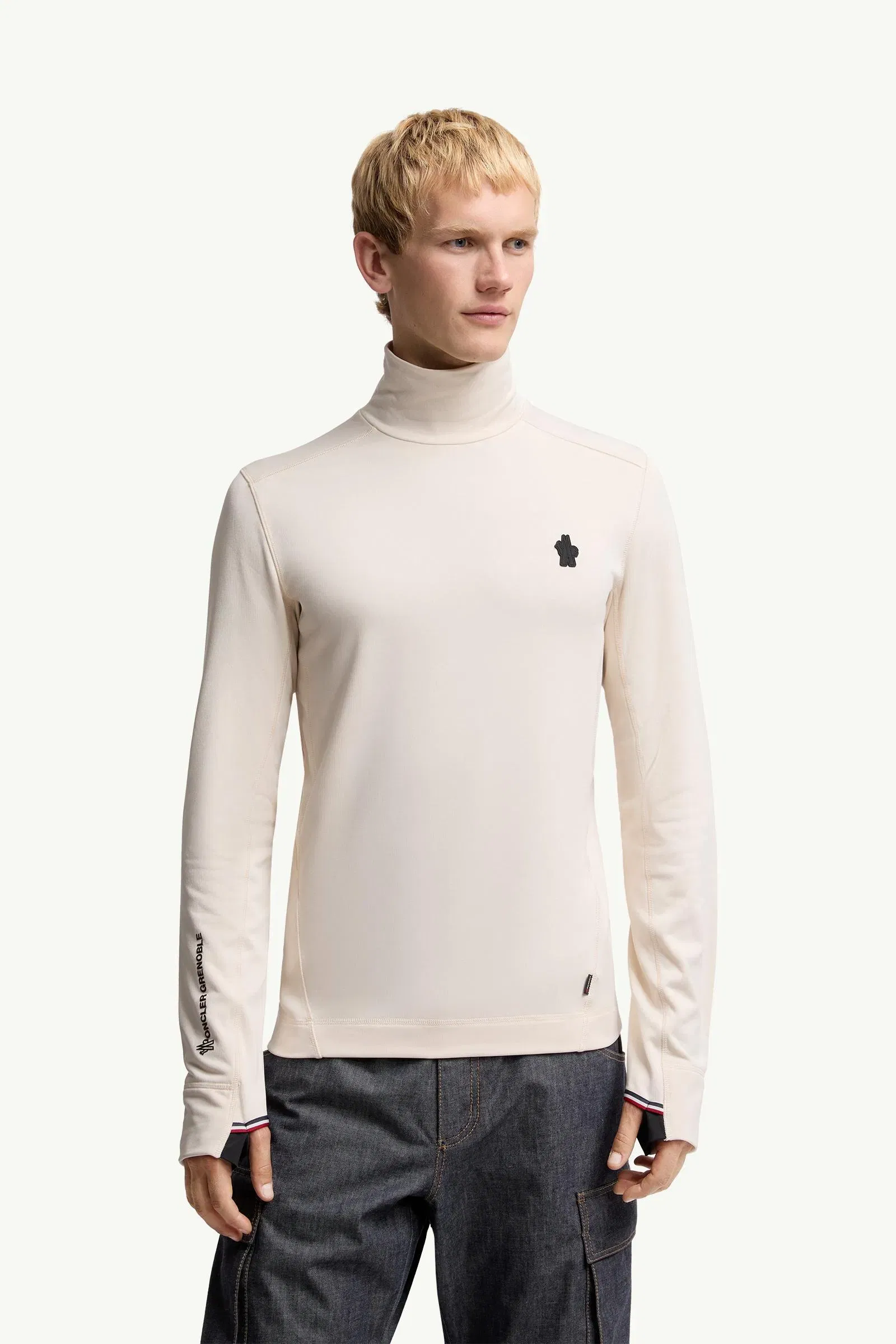 Moncler Polartec® Turtleneck White White