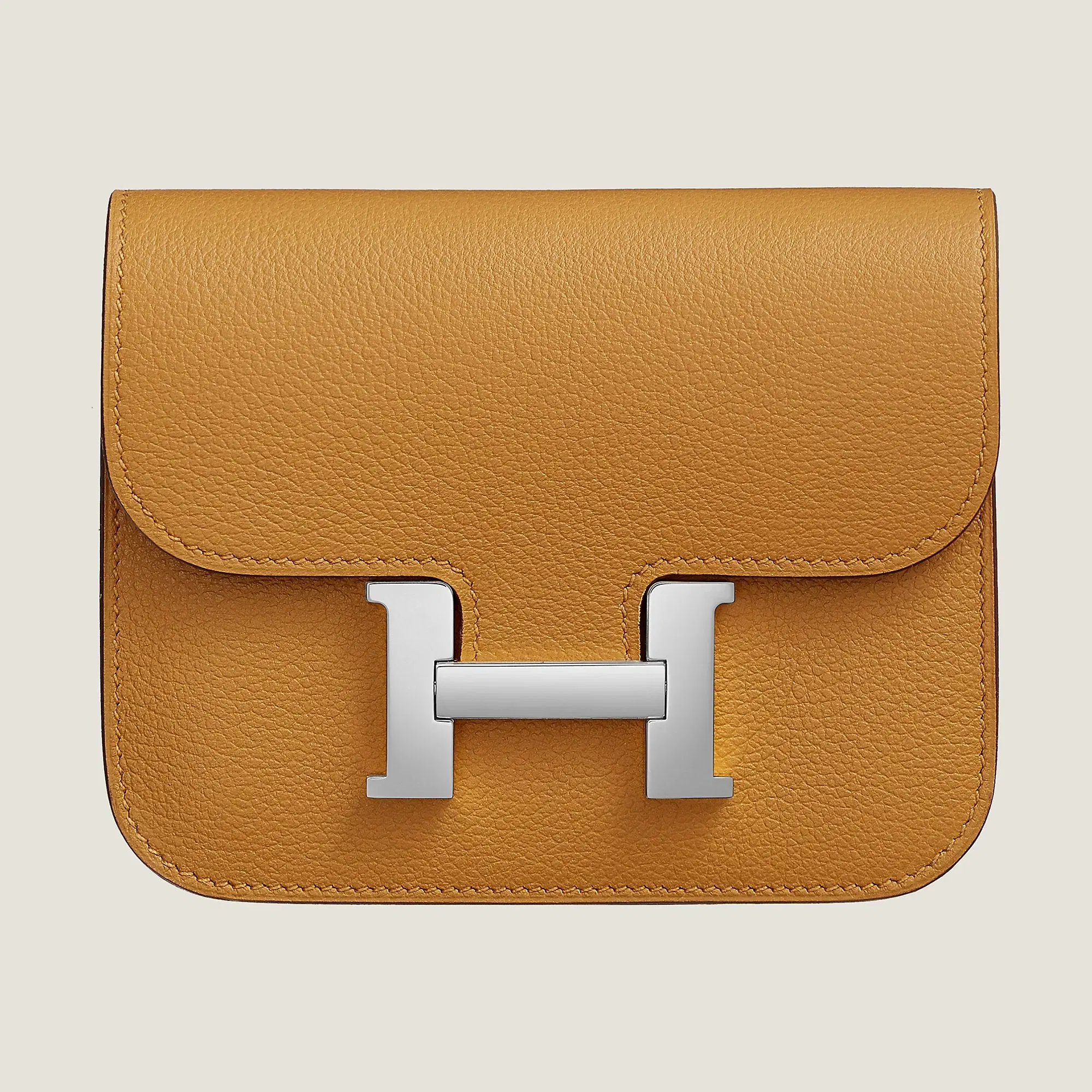 Hermes Constance Slim Wallet Alezan