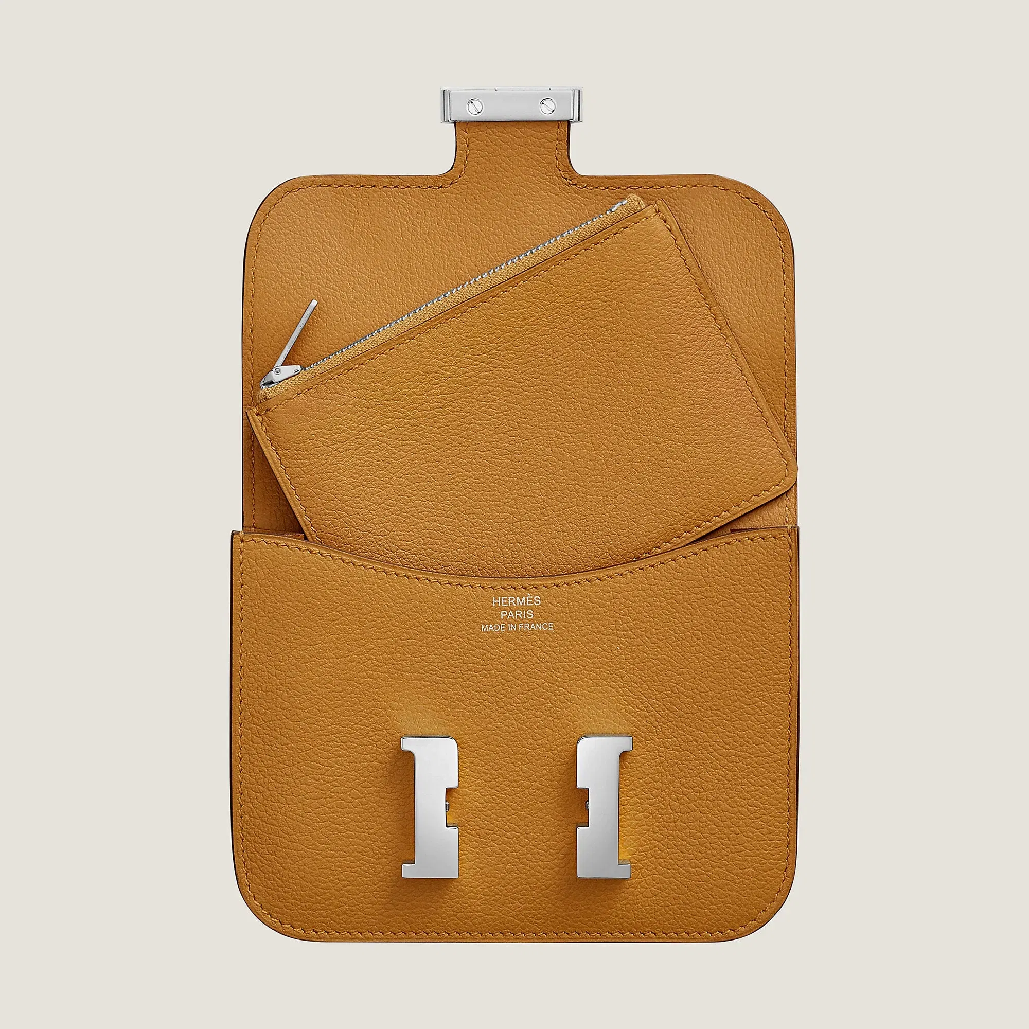 Hermes Constance Slim Wallet Alezan