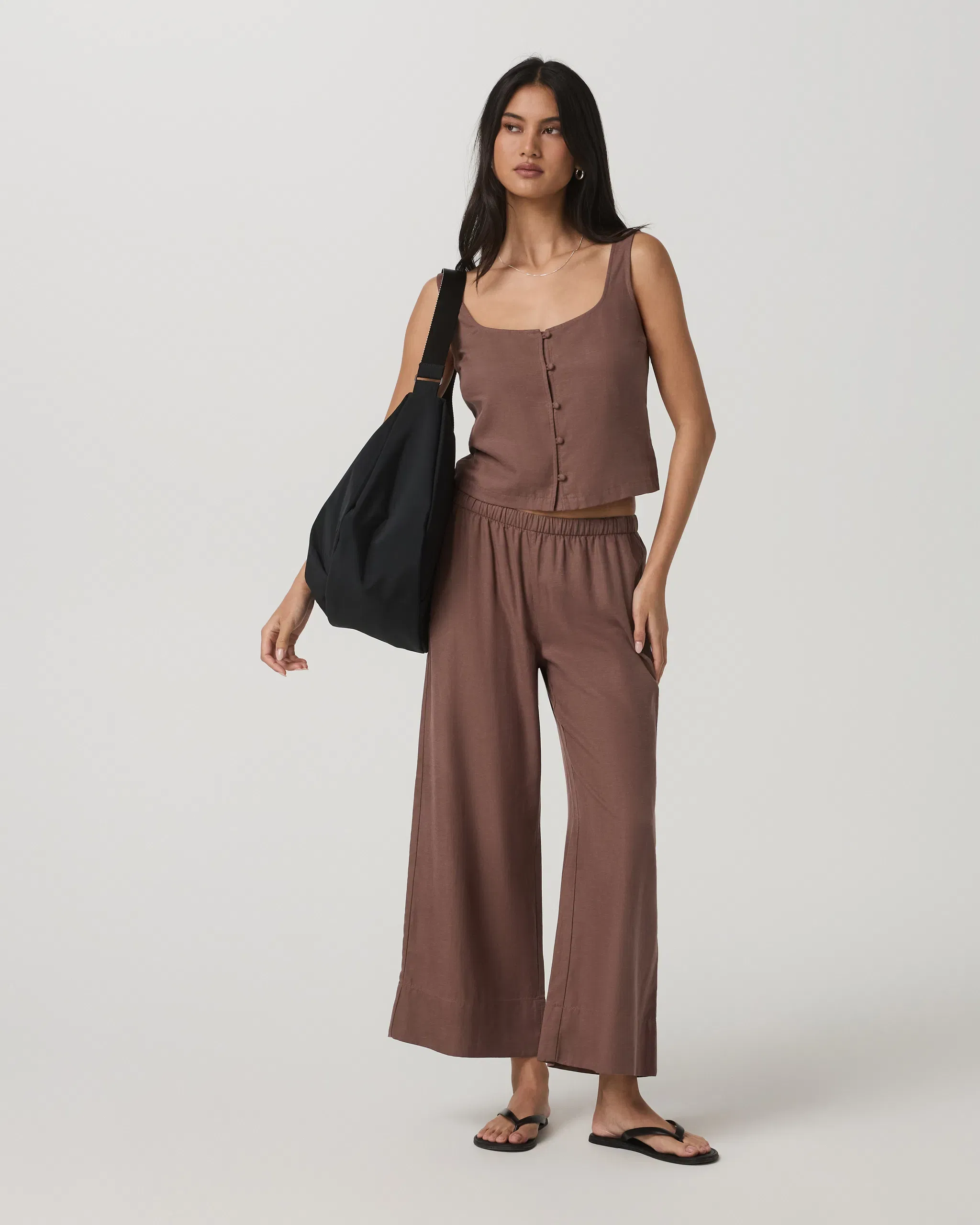 Vuori Trestles Twill Crop Wideleg Pant