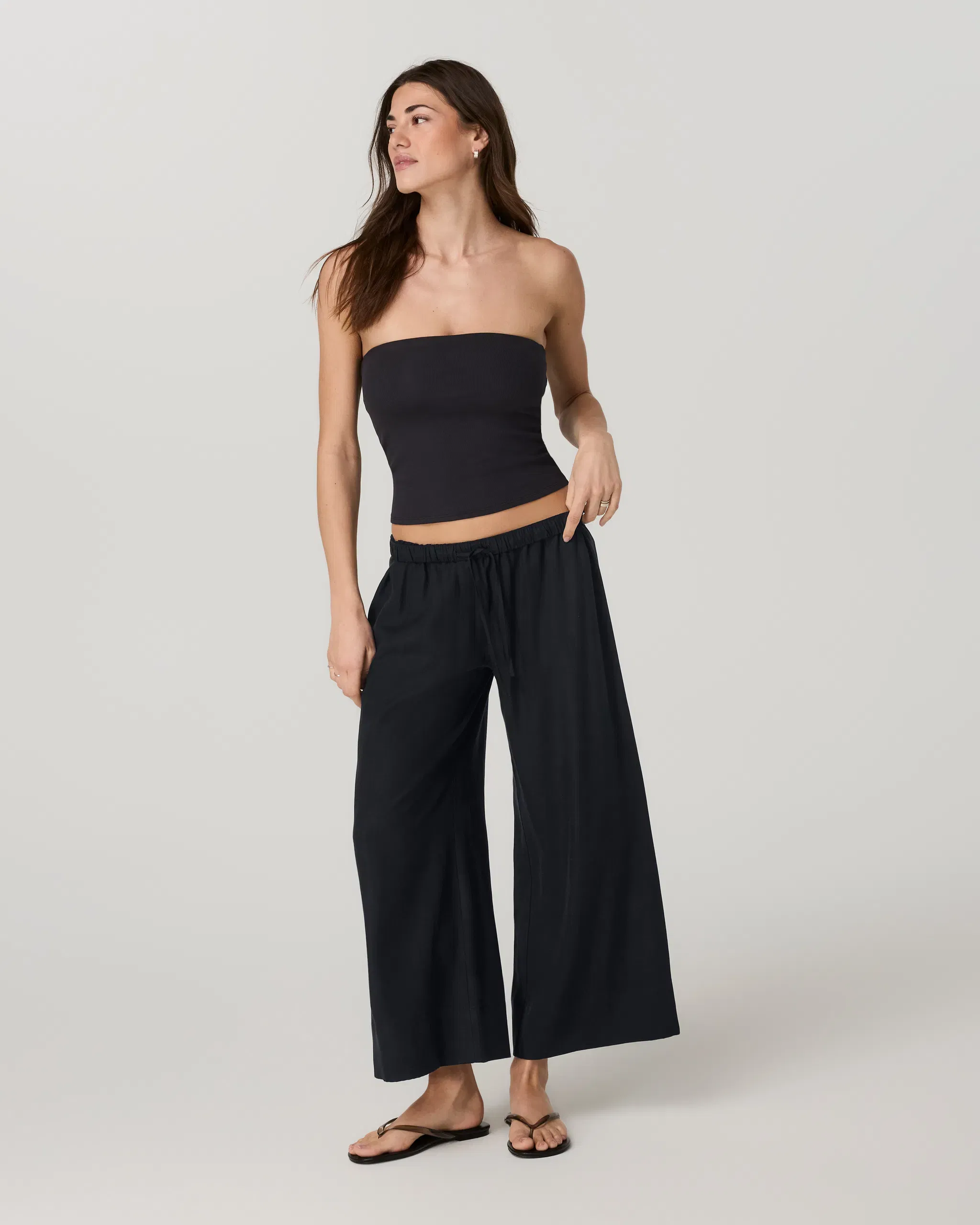 Vuori Trestles Twill Crop Wideleg Pant