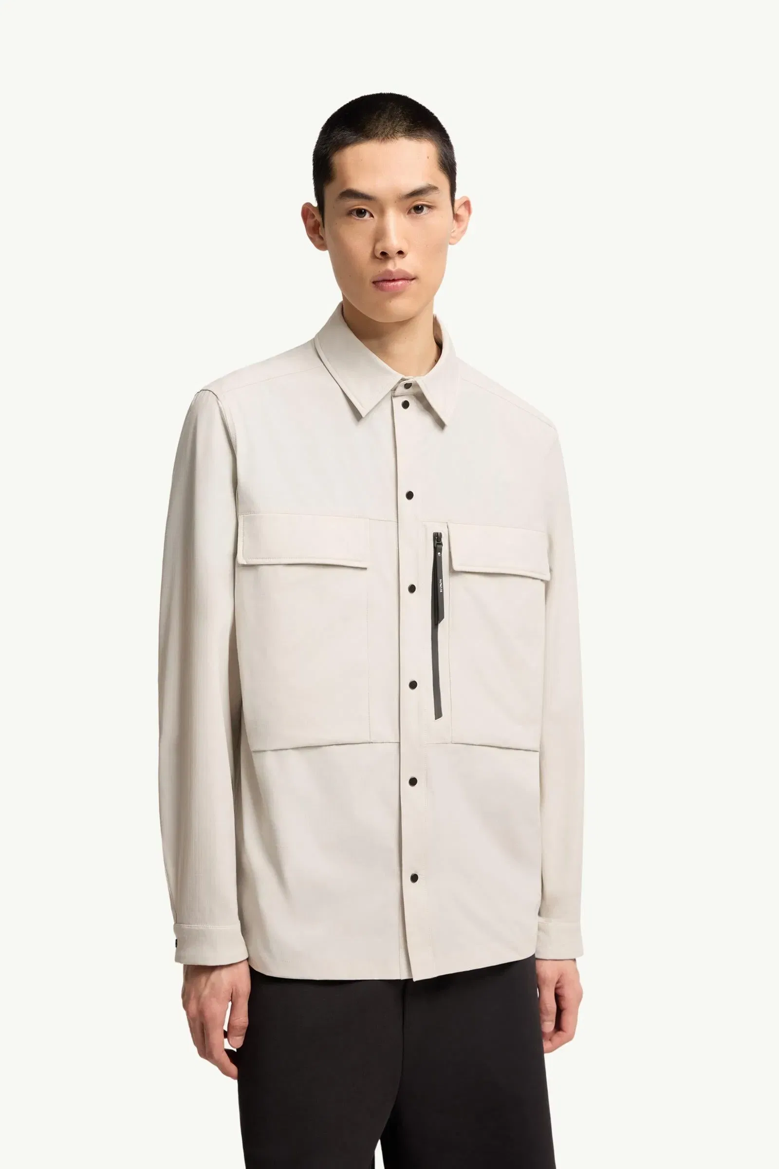Moncler Shirt Jacket White Ivory White Ivory