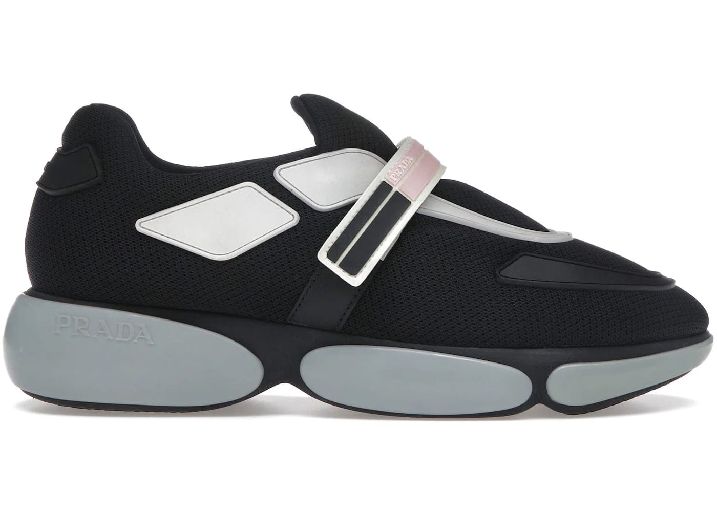 Prada Wmns Cloudbust Black Silver Womens
