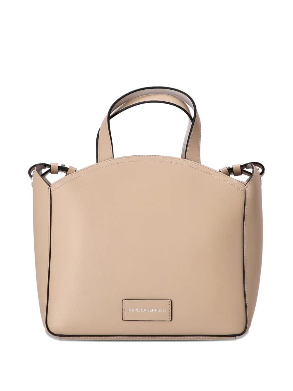 perforated logo tote bag