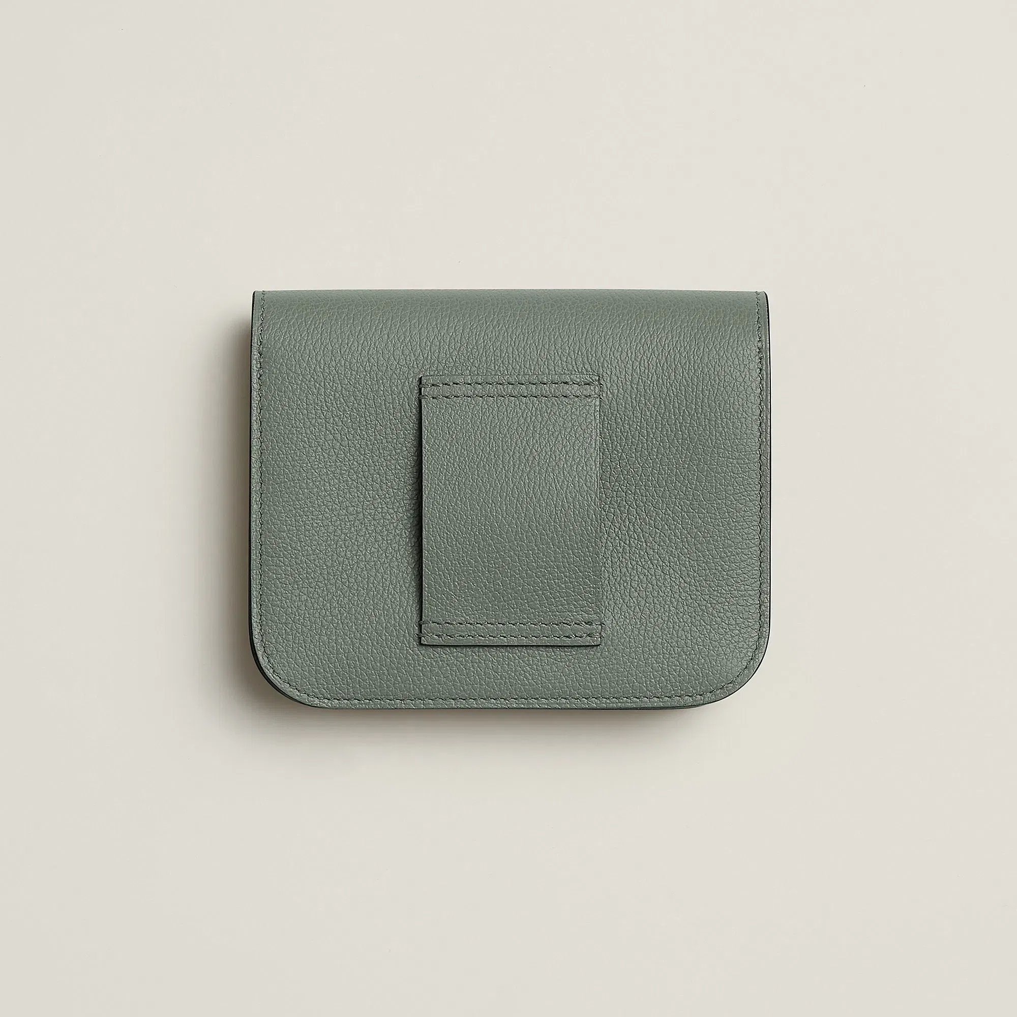 Hermes Constance Slim Wallet Bleu Saphir
