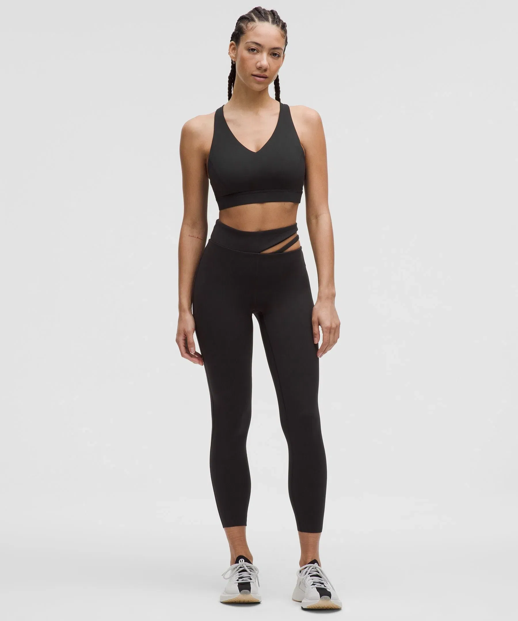 Lululemon Women's Cut-Out Waist High-Rise Train Tight 25"