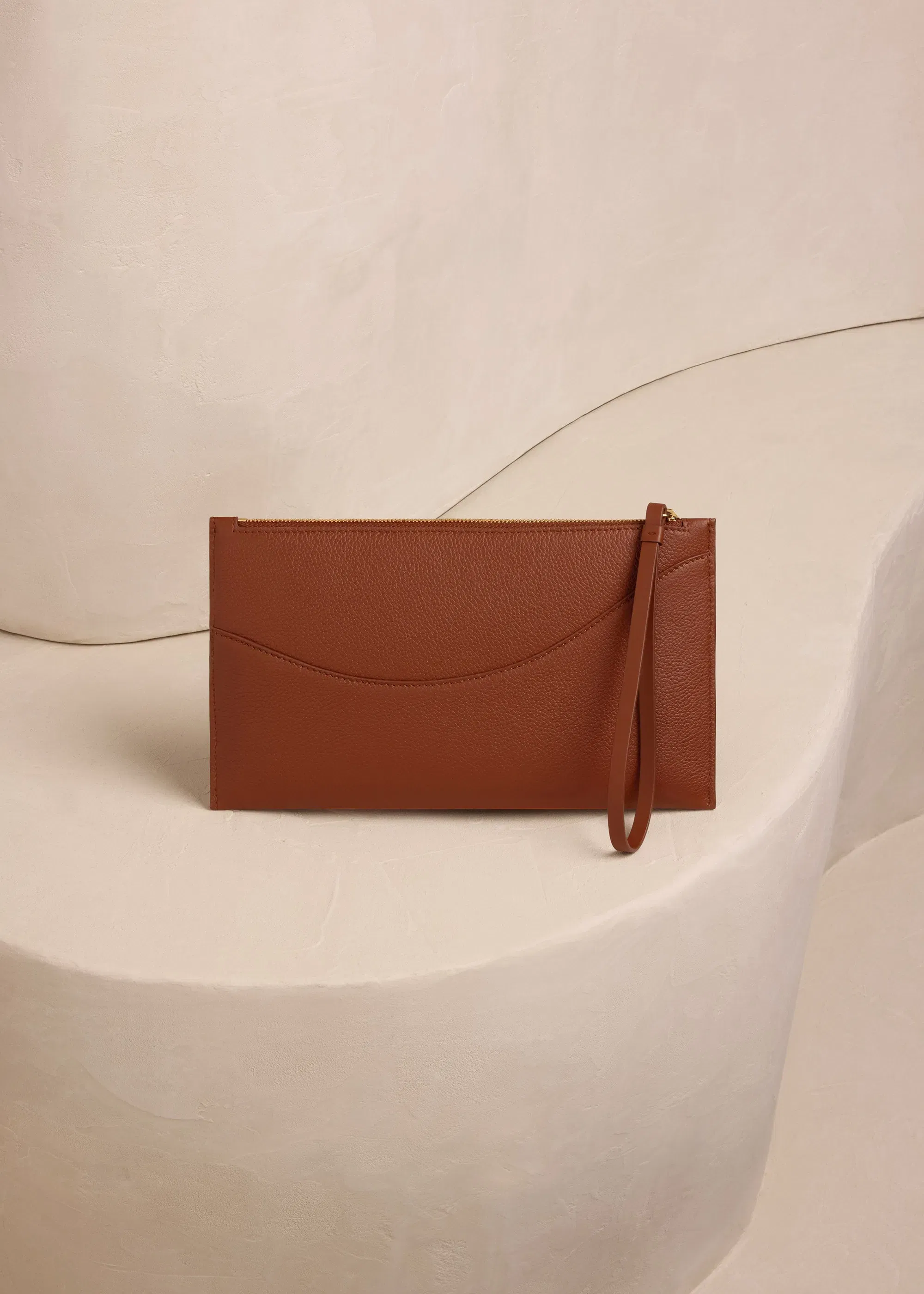 Polene Sierra Pouch Duo Cognac