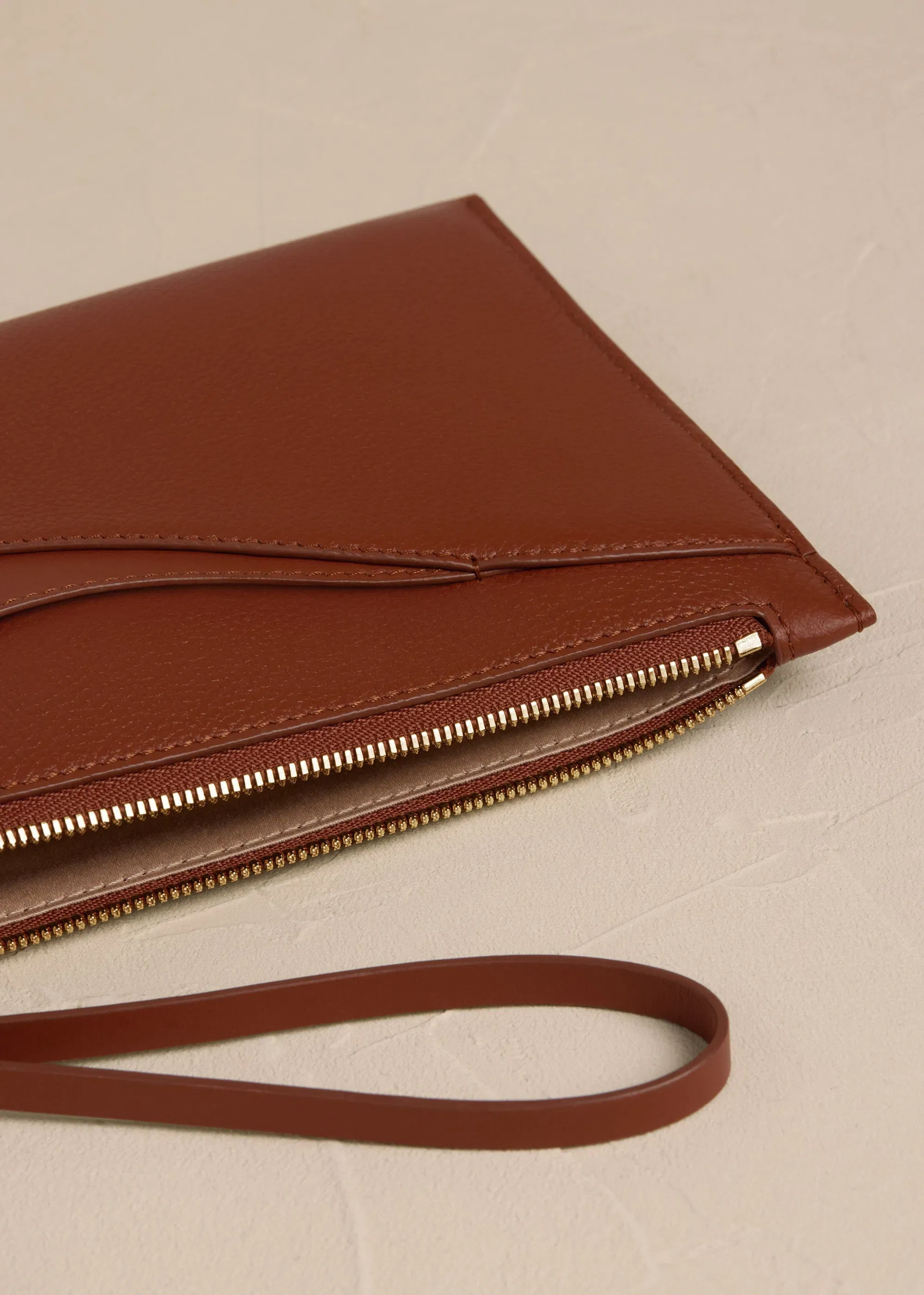 Polene Sierra Pouch Duo Cognac