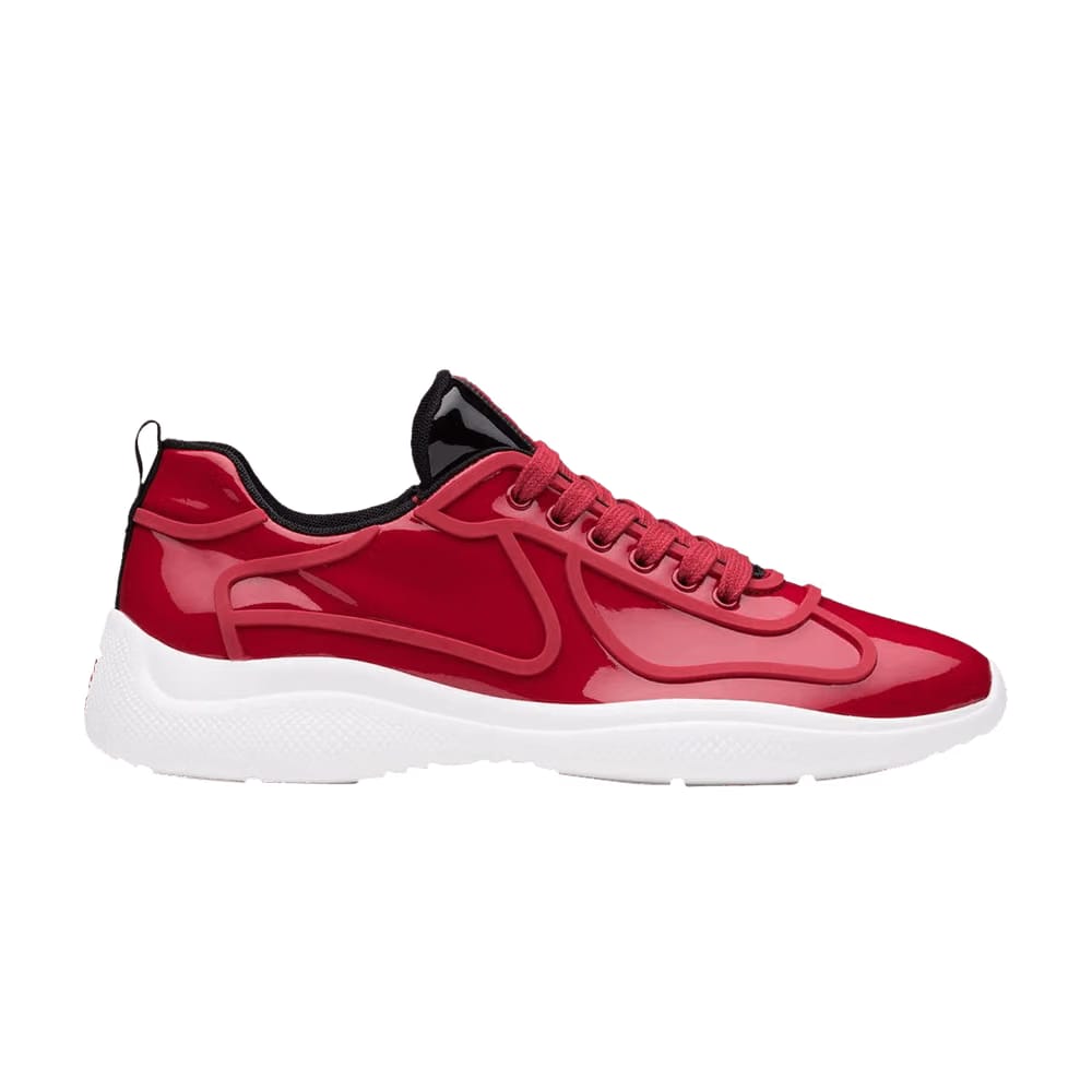 Prada America's Cup Sneaker Red