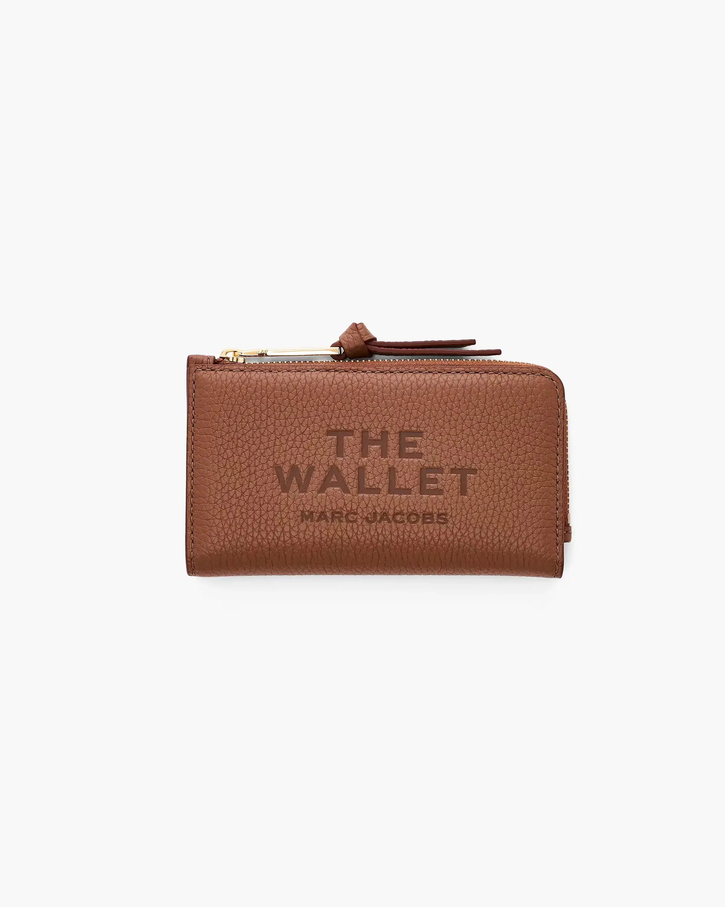Marc Jacobs The Leather Slim Wallet Argan Oil