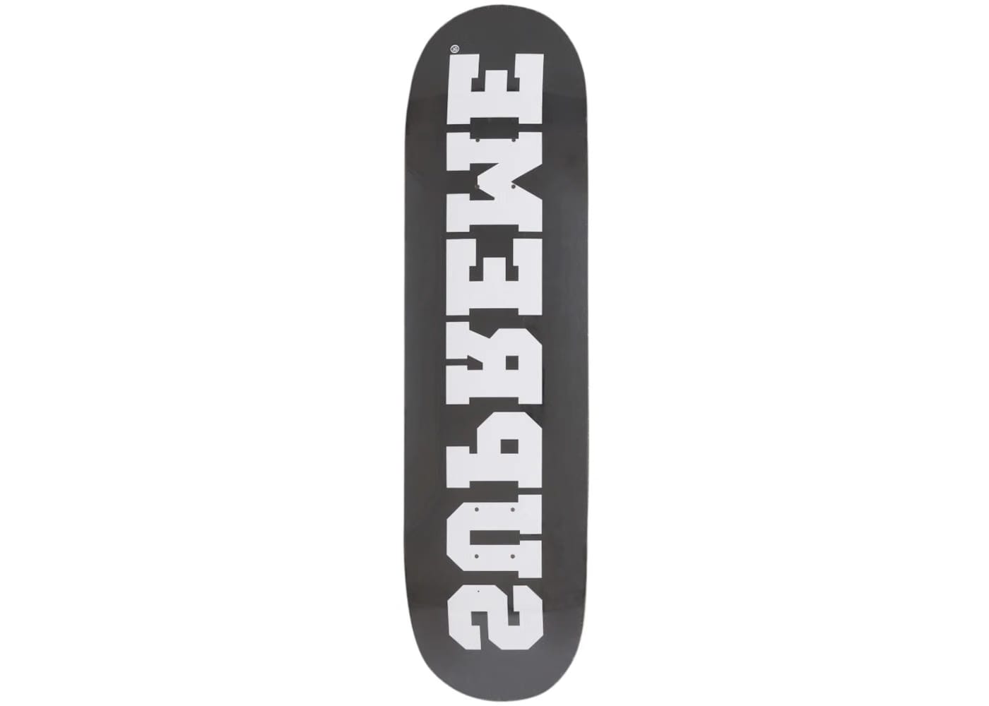 Supreme Reverse Skateboard Deck Black
