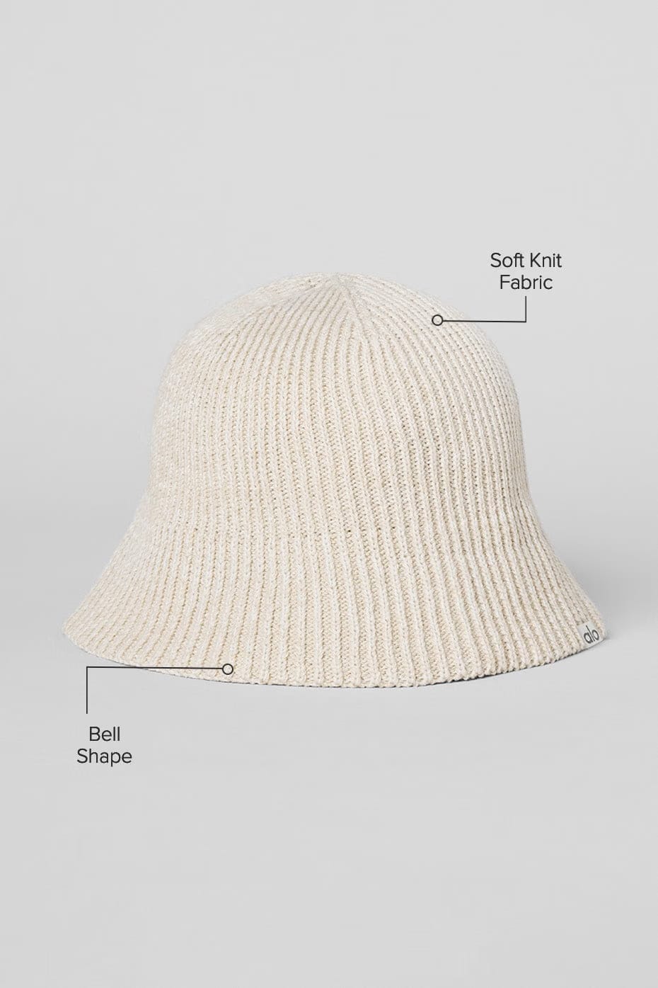 Alo Yoga Denim Knit Cloche