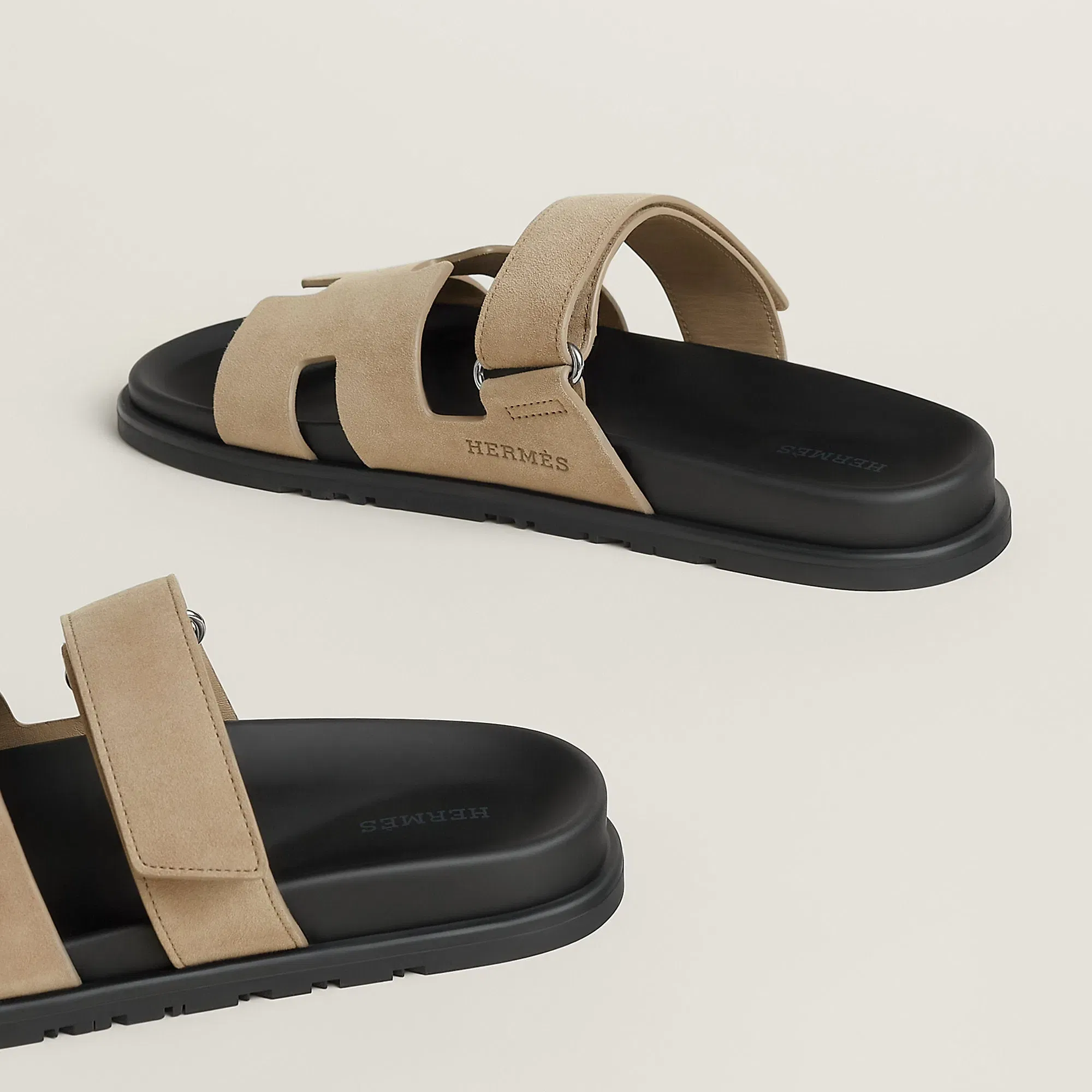 Hermes Chypre Sandal Noir