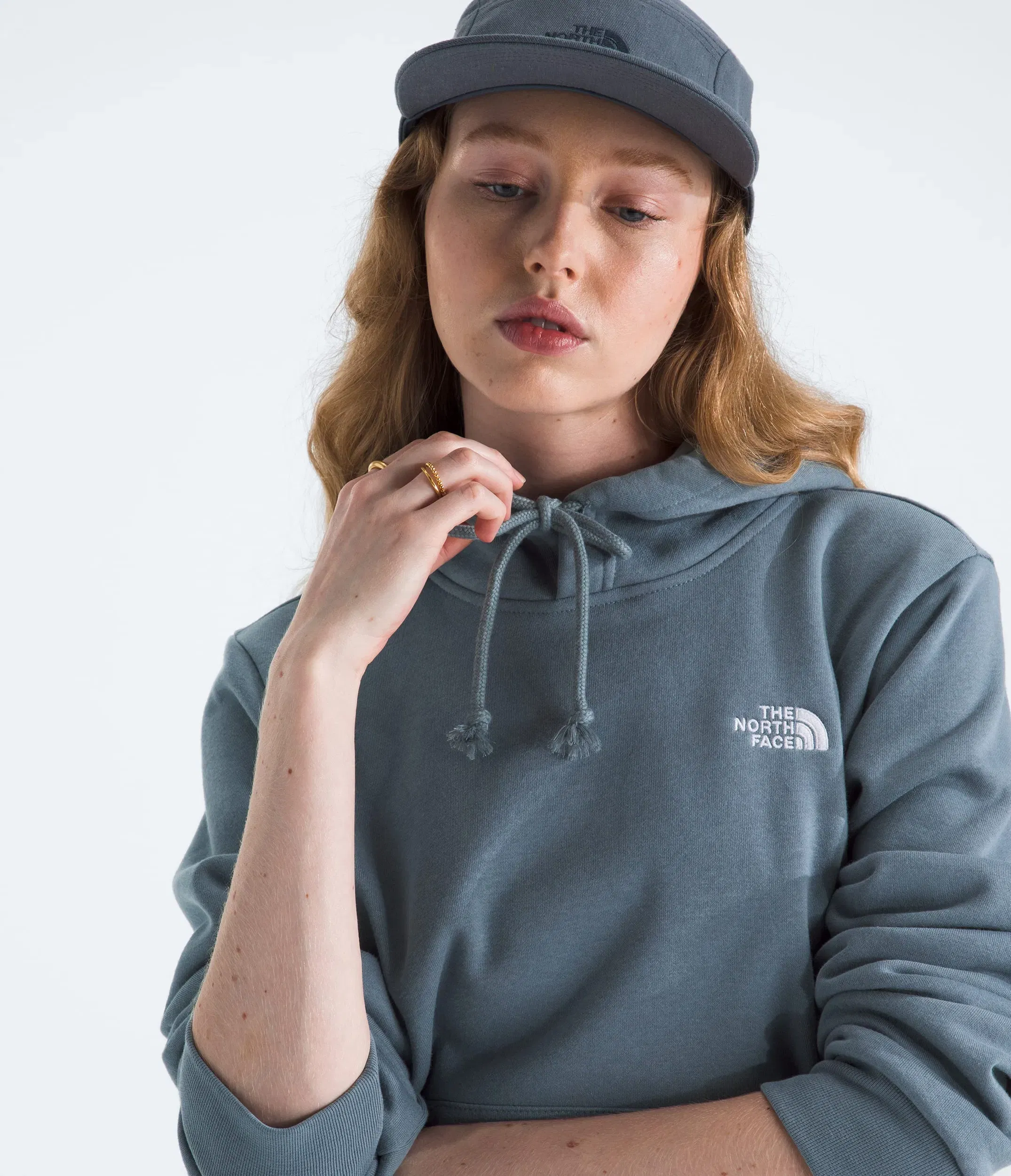 The North Face Women’s Evolution Simple Dome Regular Hoodie Granite Grey