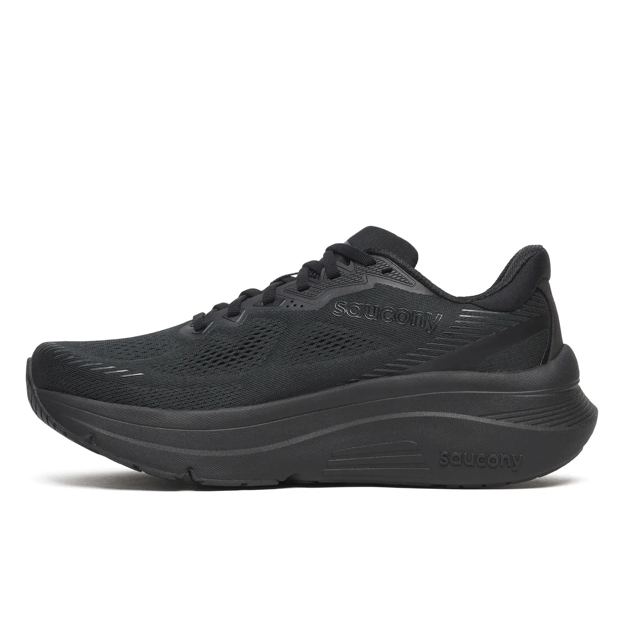 Saucony Men's Guide 19 Wide Triple Black