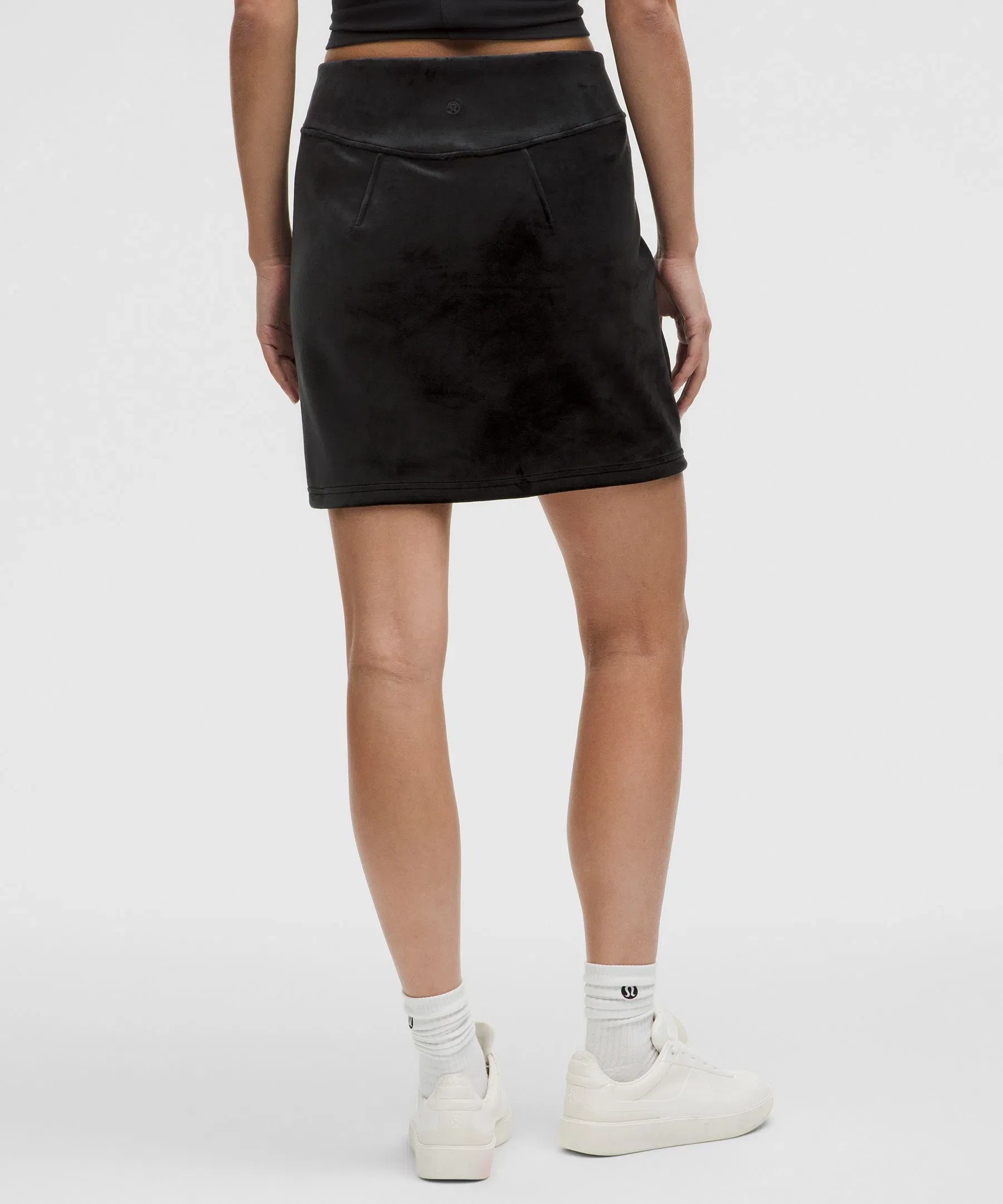 Lululemon Scuba Mid-Rise Mini Skirt *Velvet