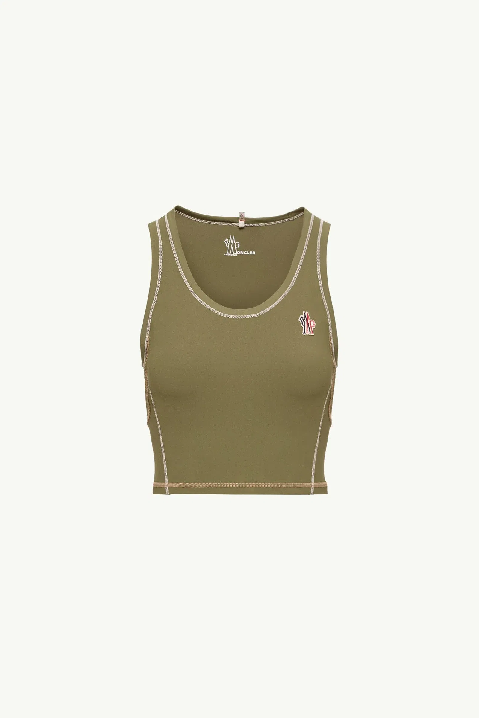 Moncler Polartec® Tank Top Olive Green Olive Green