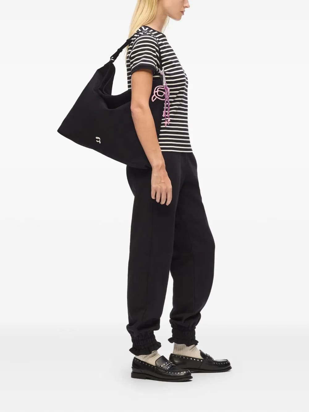 Ikon logo-plaque shoulder bag