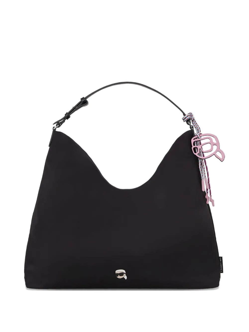 Ikon logo-plaque shoulder bag