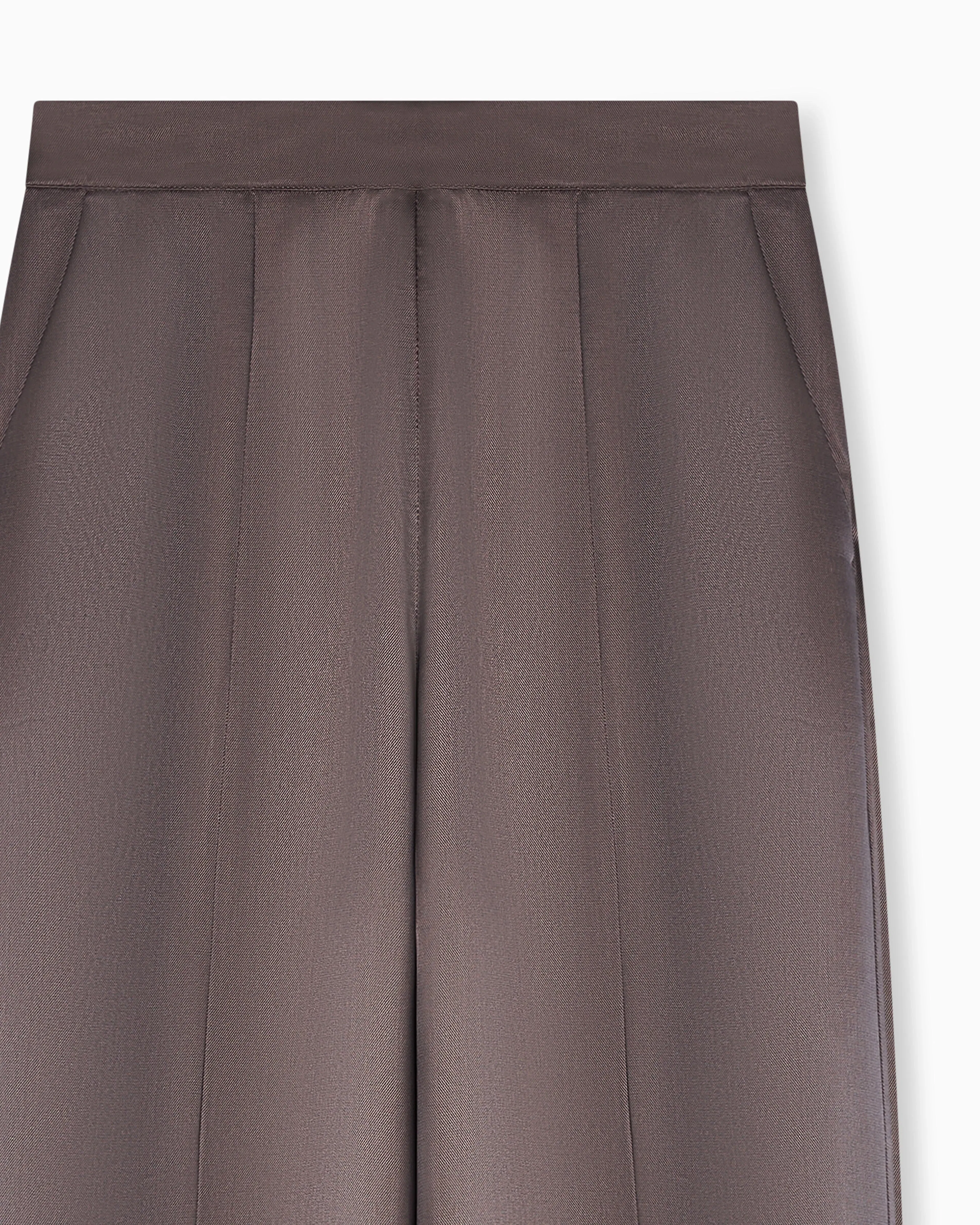 Emporio Armani Viscose twill trousers