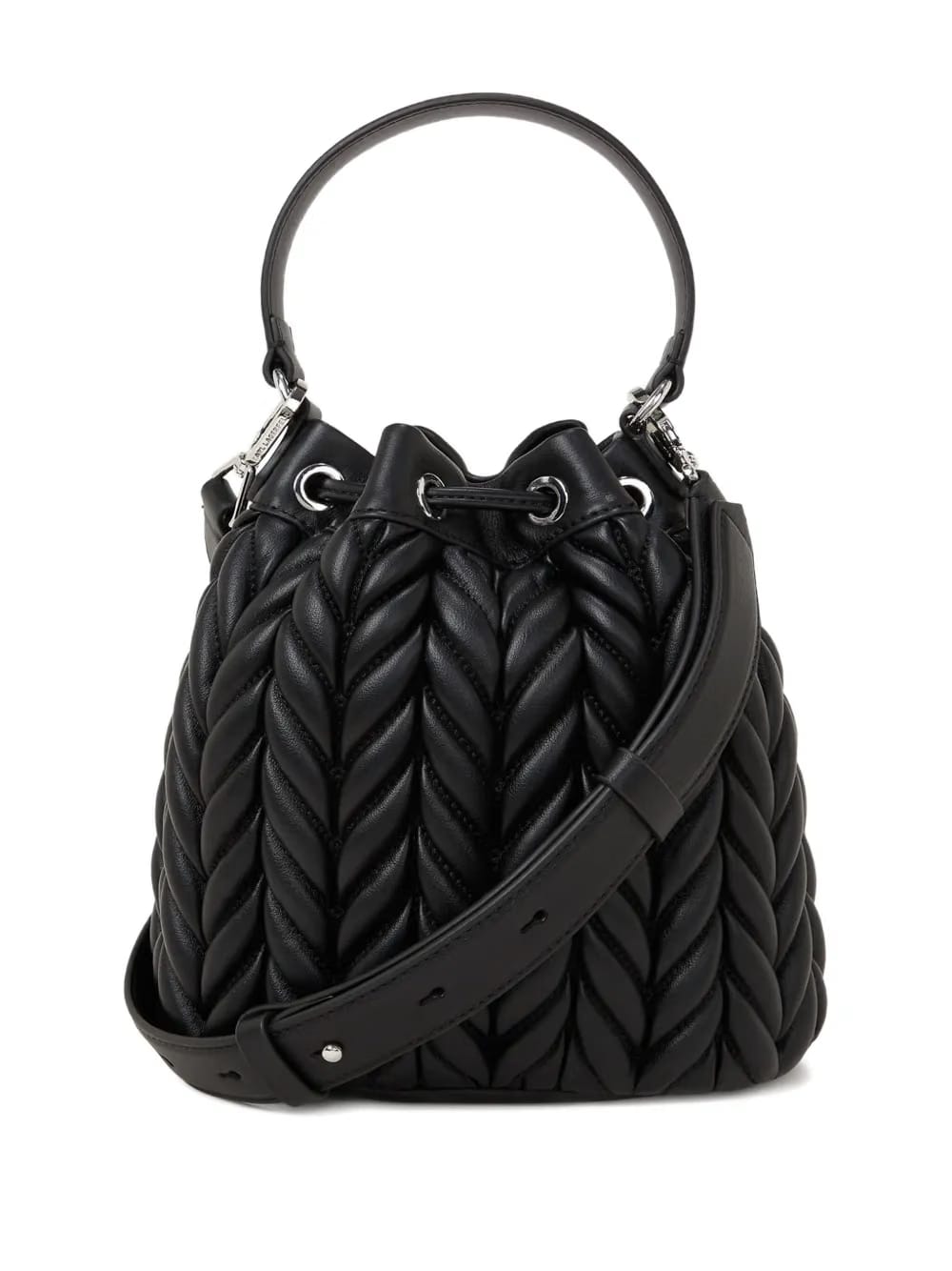 K/Weave bucket bag