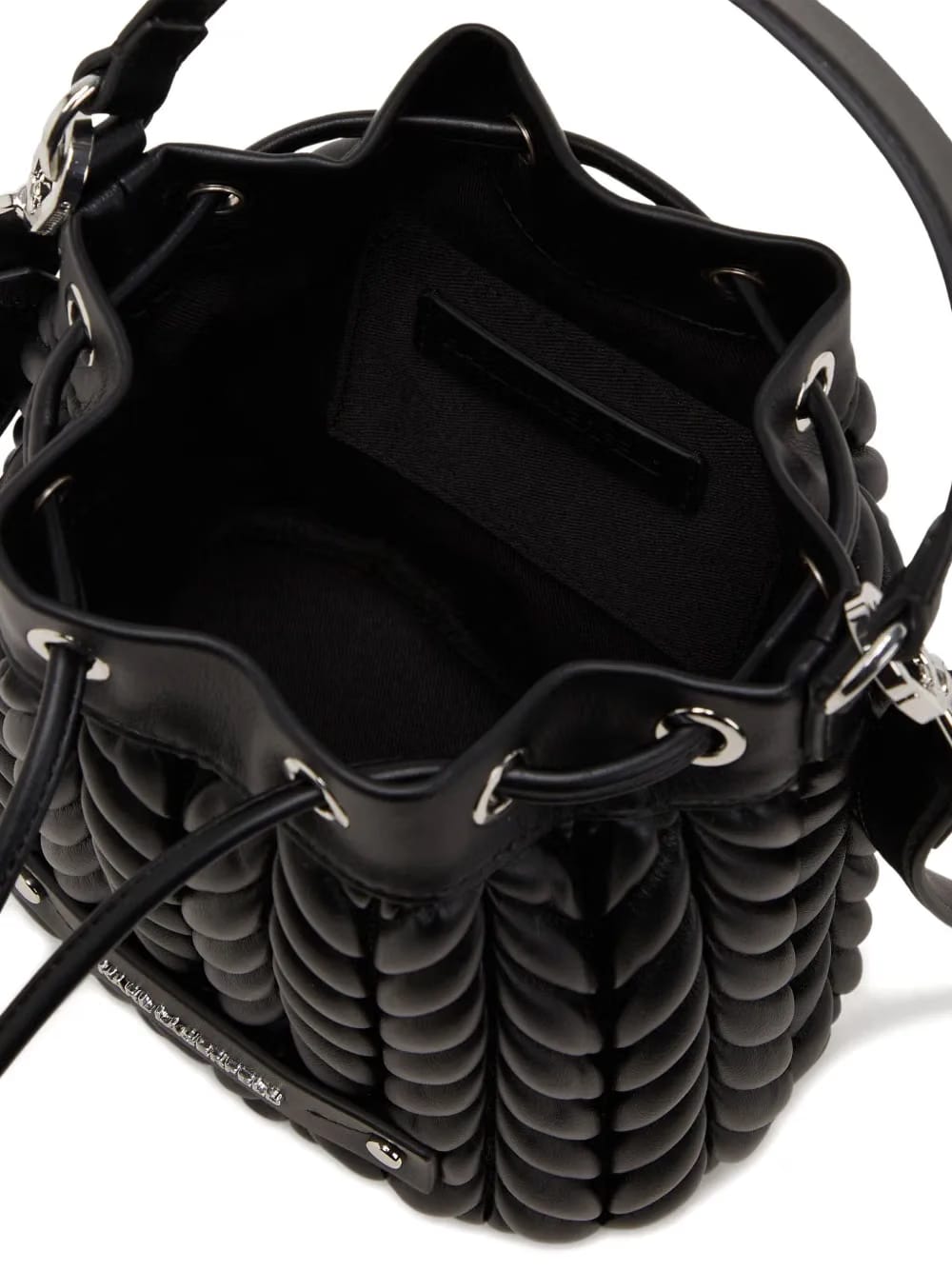 K/Weave bucket bag