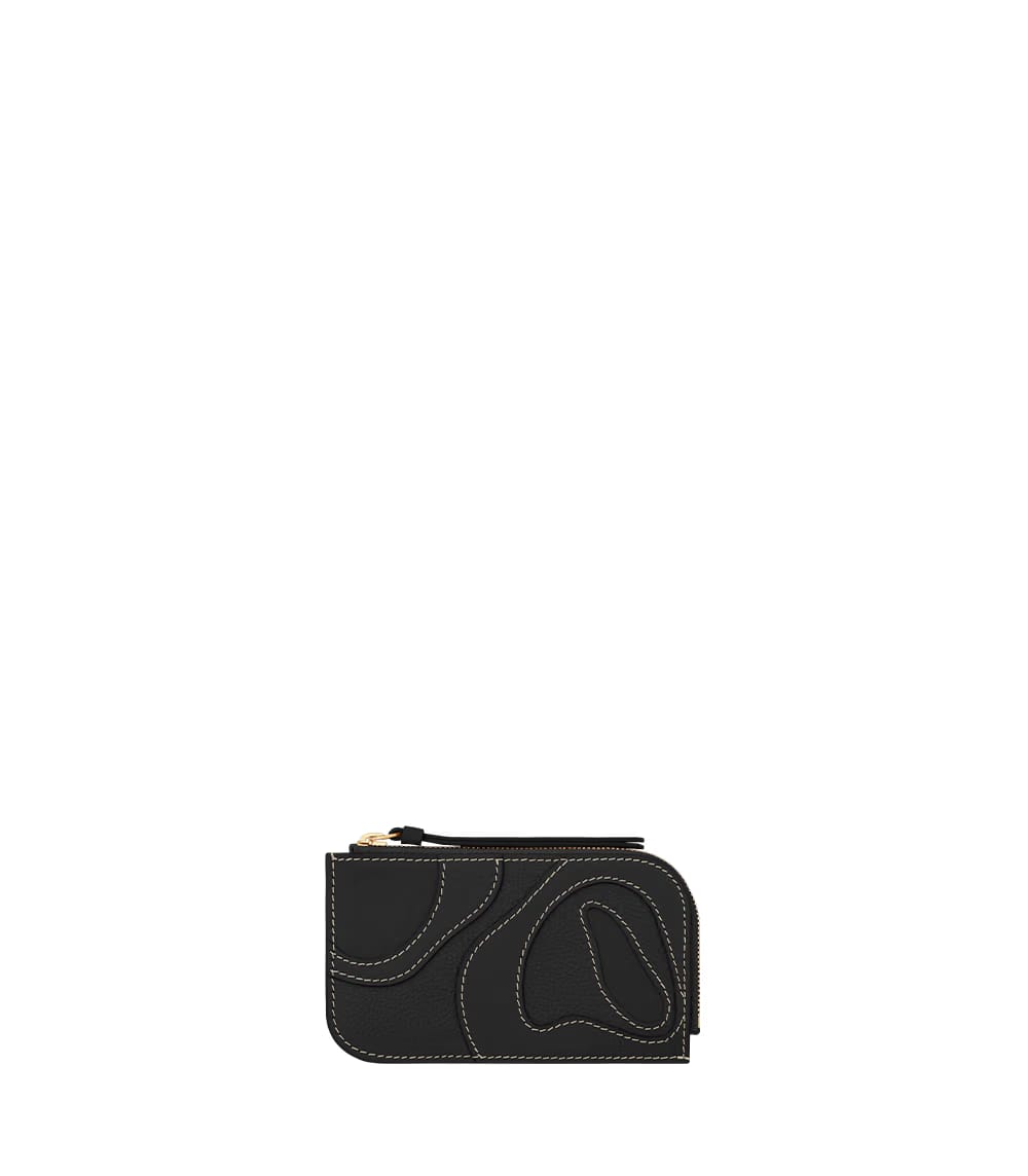 Polene Atla Card Holder Duo Black