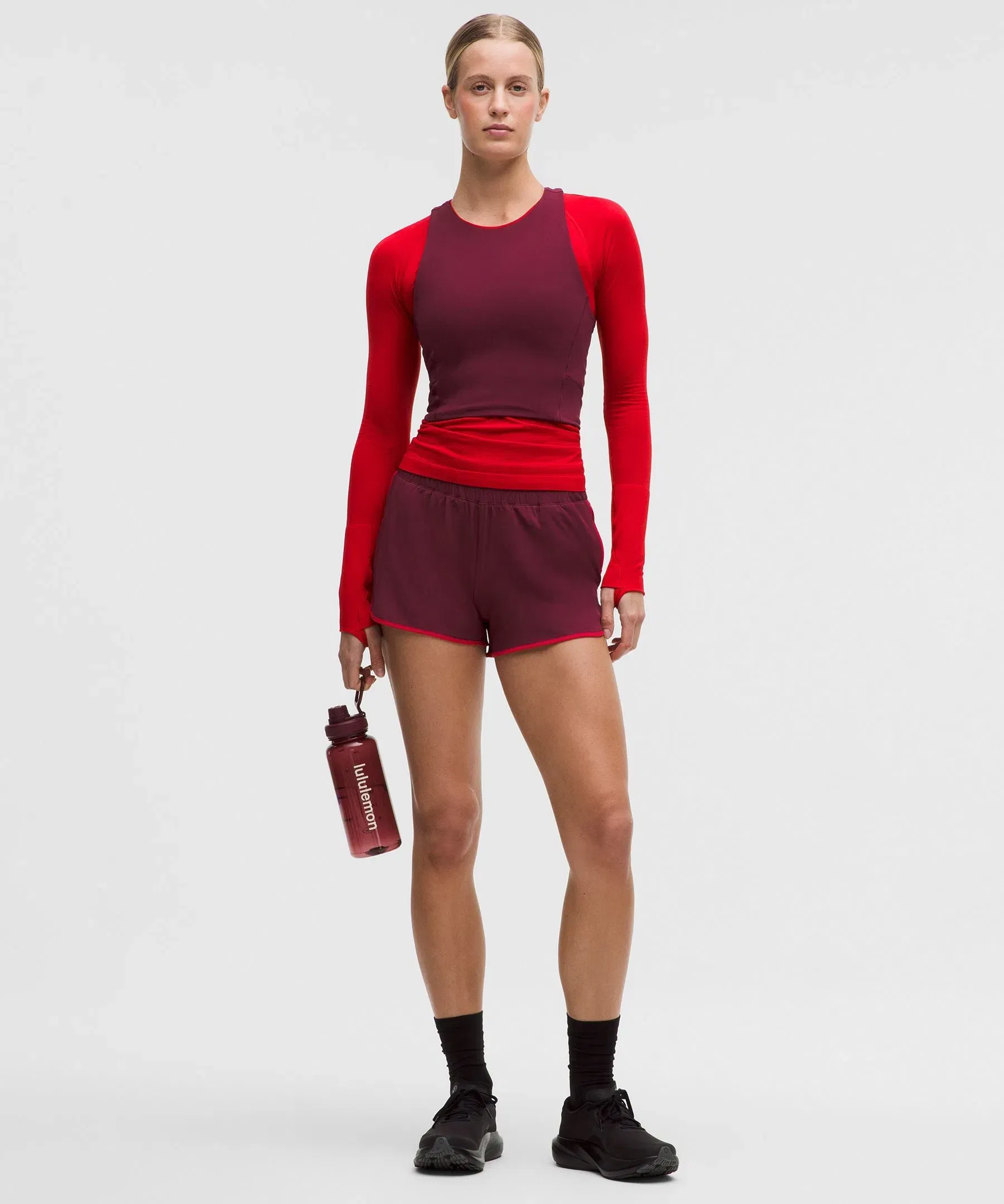 Lululemon Women's High-Rise Running Short 3"