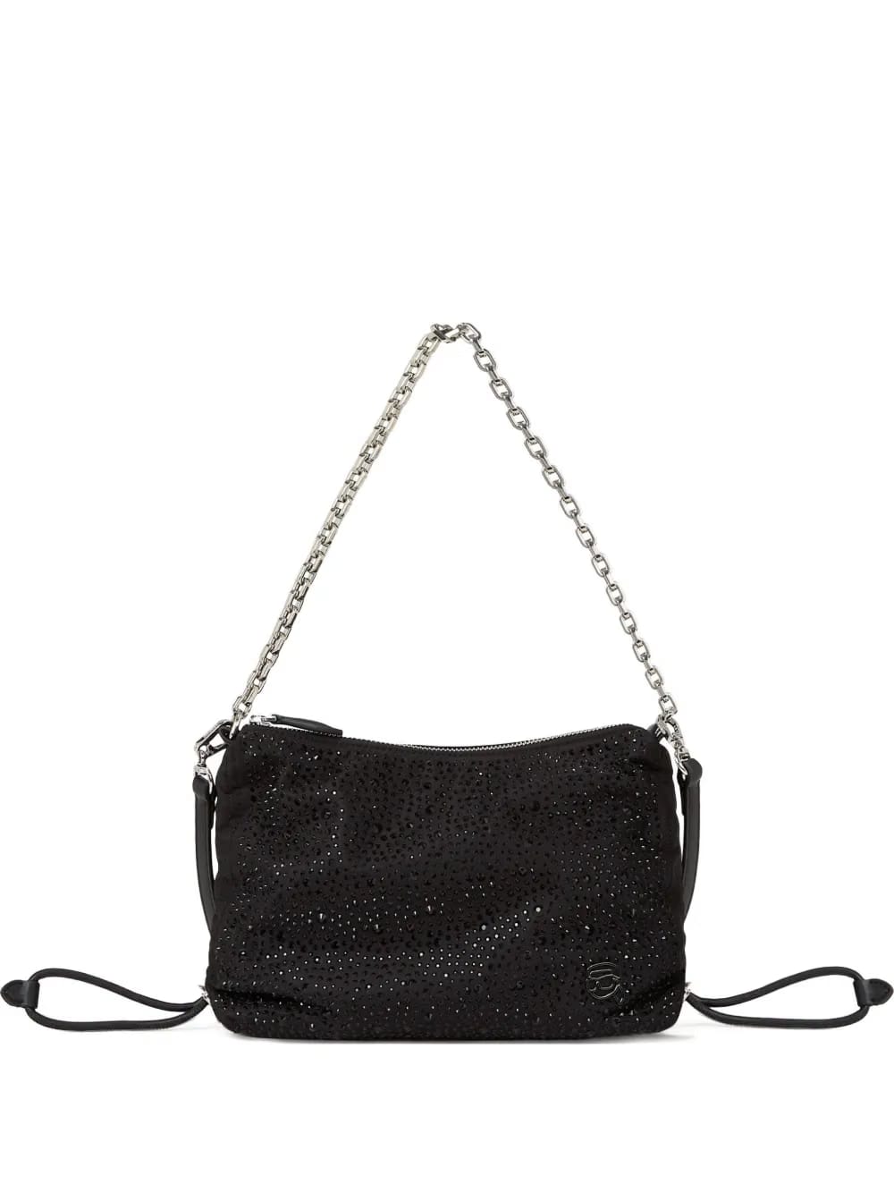small Ikon rhinestone chain shoulder bag