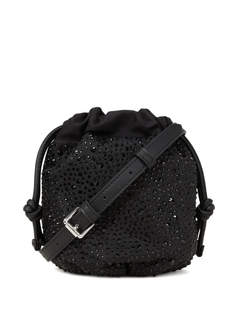 small Ikon rhinestone bucket bag