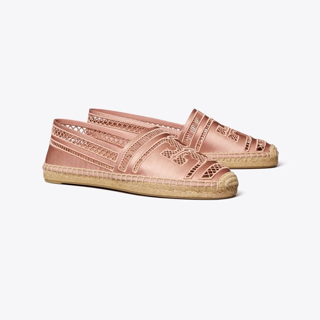 Tory Burch Open Weave Espadrille VINTAGE MAUVE