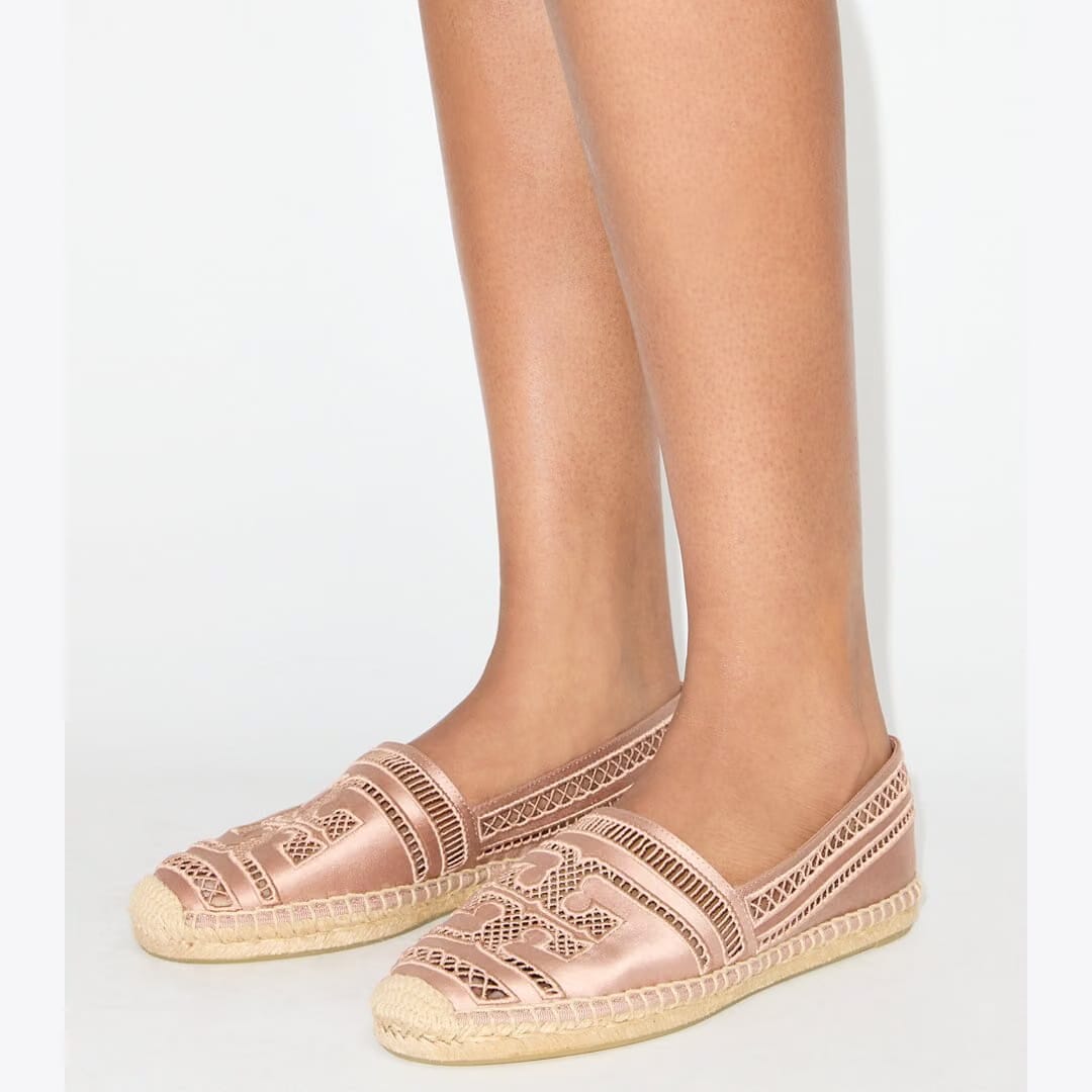 Tory Burch Open Weave Espadrille VINTAGE MAUVE
