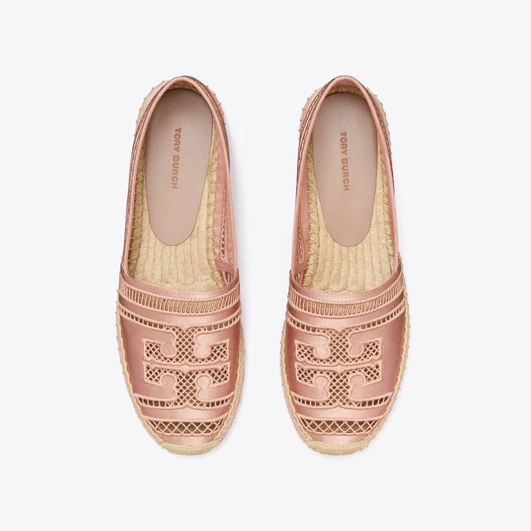 Tory Burch Open Weave Espadrille VINTAGE MAUVE