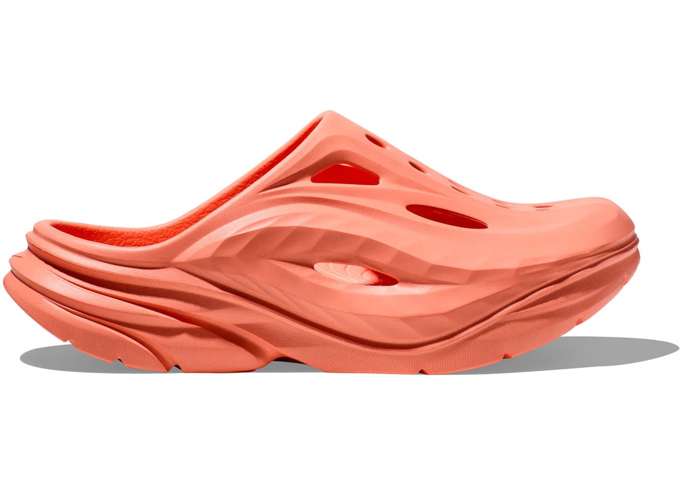 HOKA Ora Recovery Mule Papaya