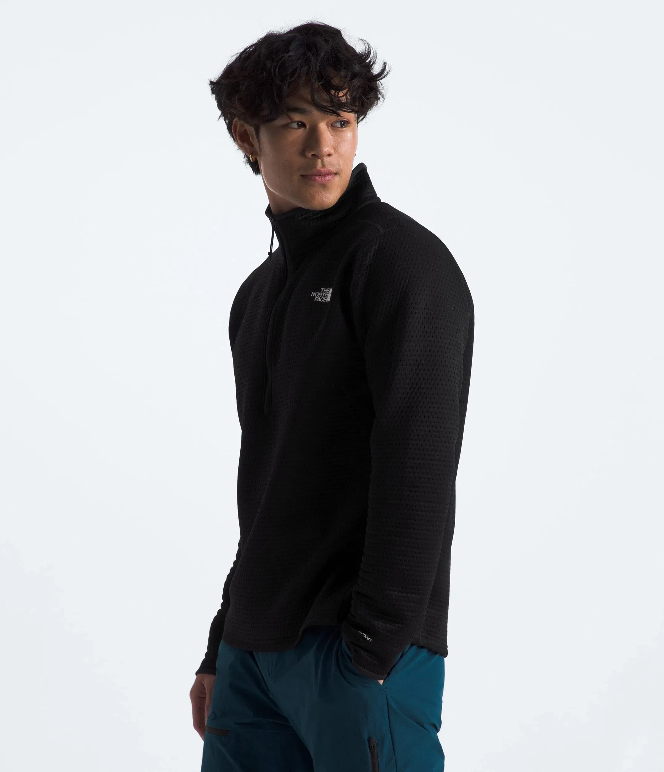 The North Face Men’s DOTKNIT™ Thermal ¼-Zip TNF Black