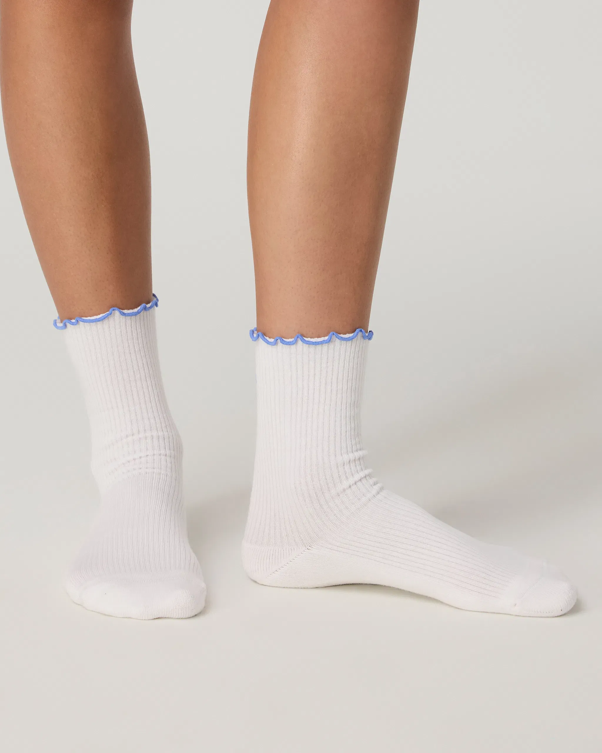 Vuori Half Crew Ruffle Sock