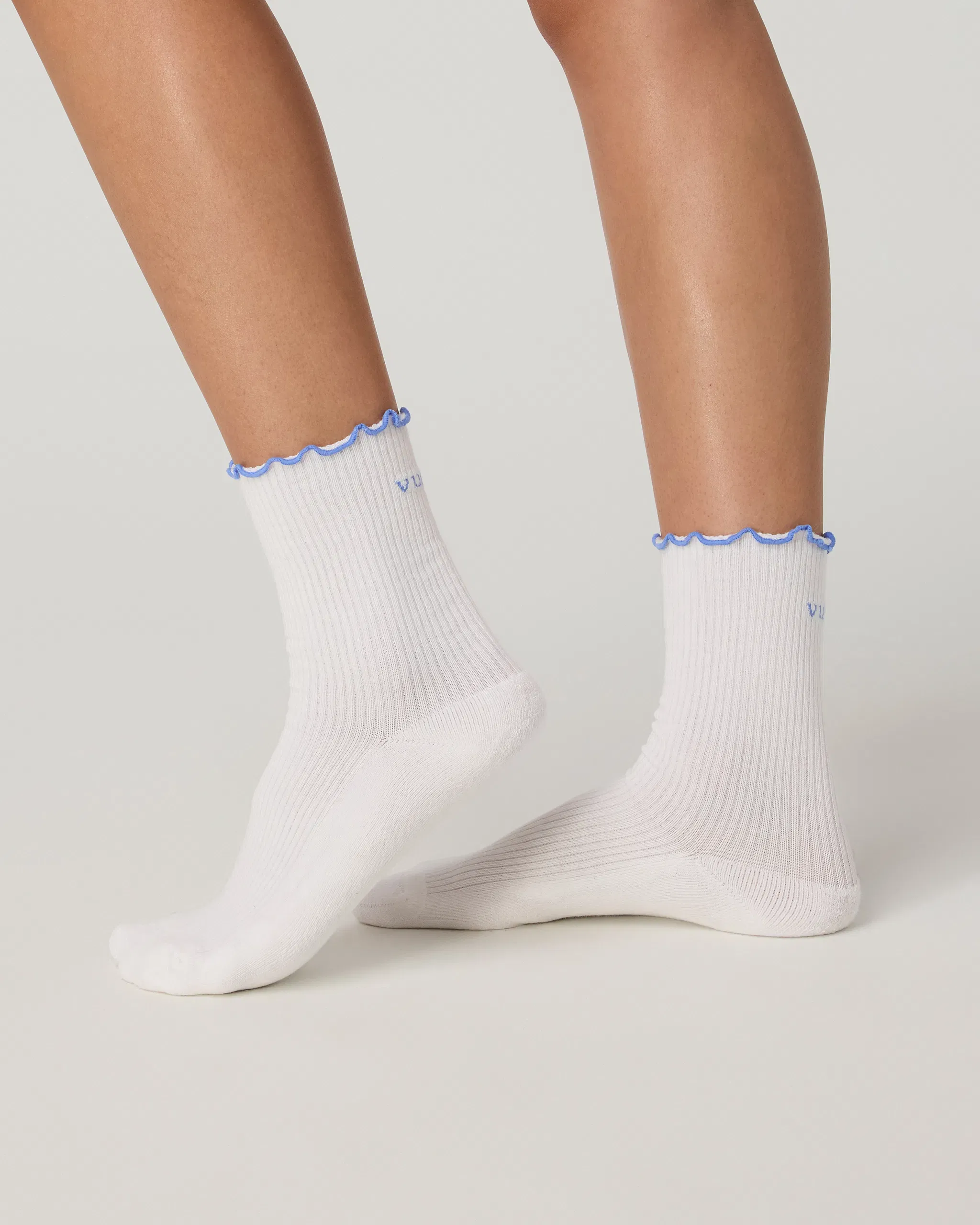Vuori Half Crew Ruffle Sock