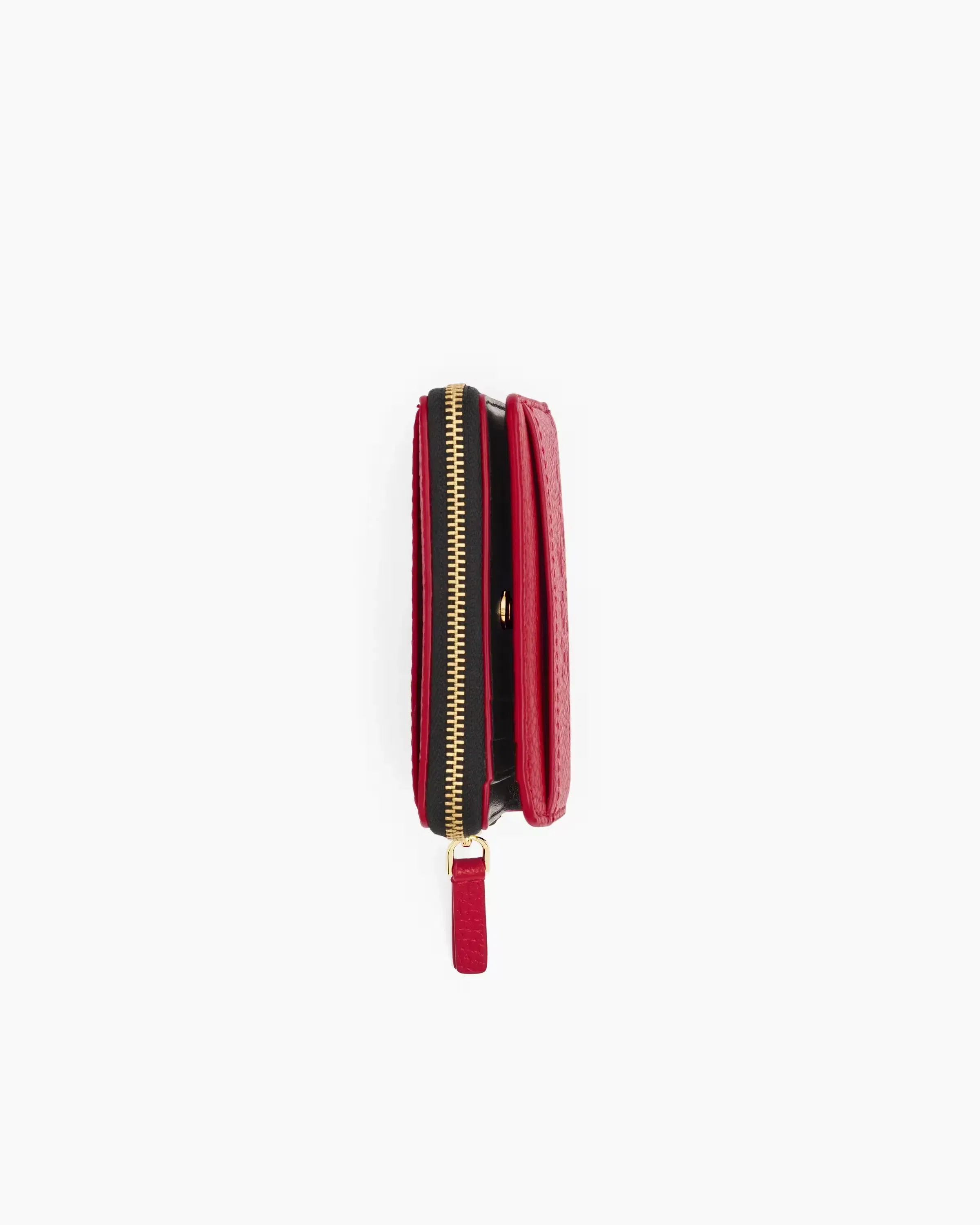 Marc Jacobs The Leather Mini Compact Wallet True Red