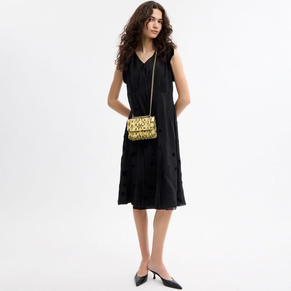 Coach Mini Klare Crossbody Bag Gold Yellow